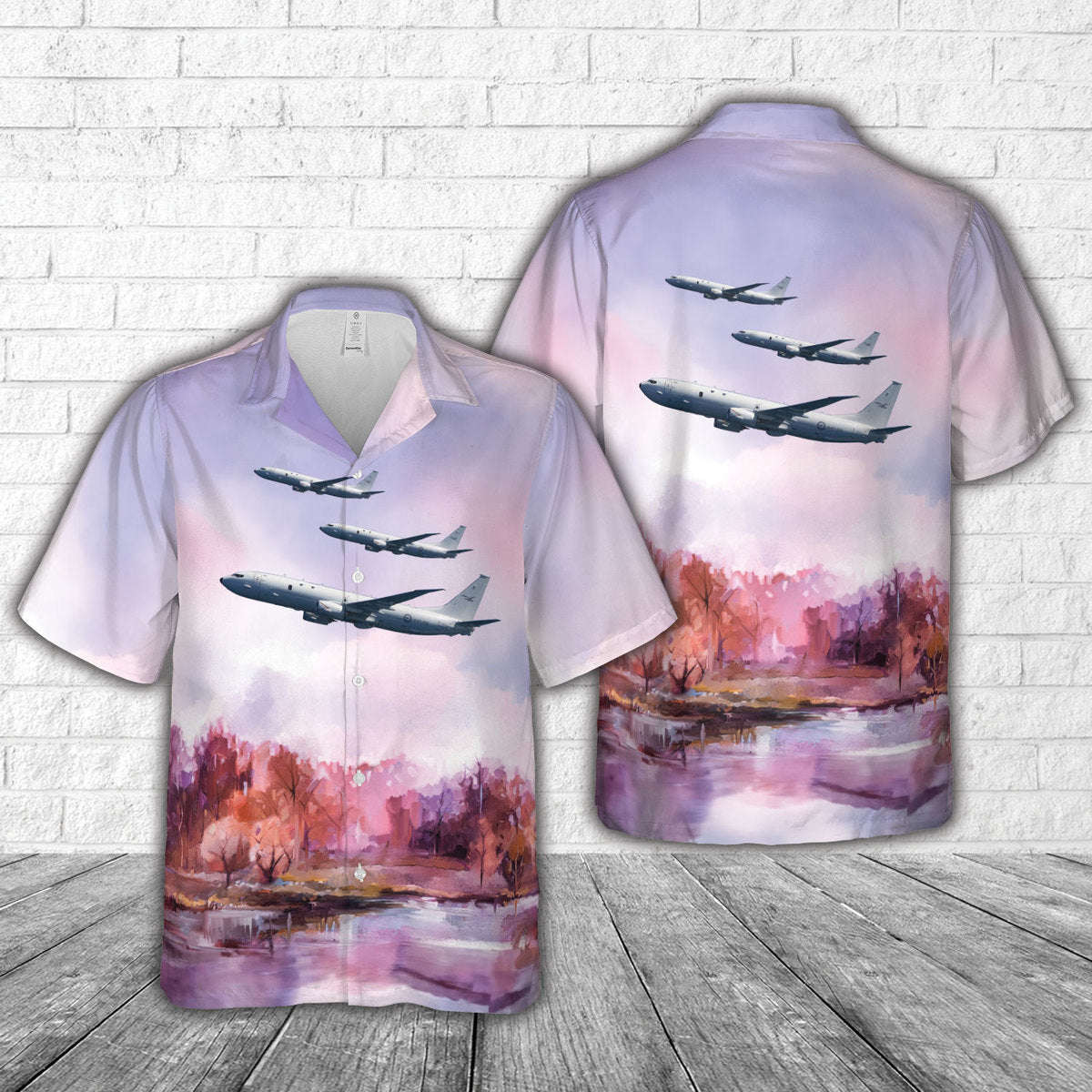 Royal Australian Air Force No. 92 Wing Boeing P-8A Poseidon Hawaiian Shirt Gift for Men Dad Father Gift for Men Dad Father