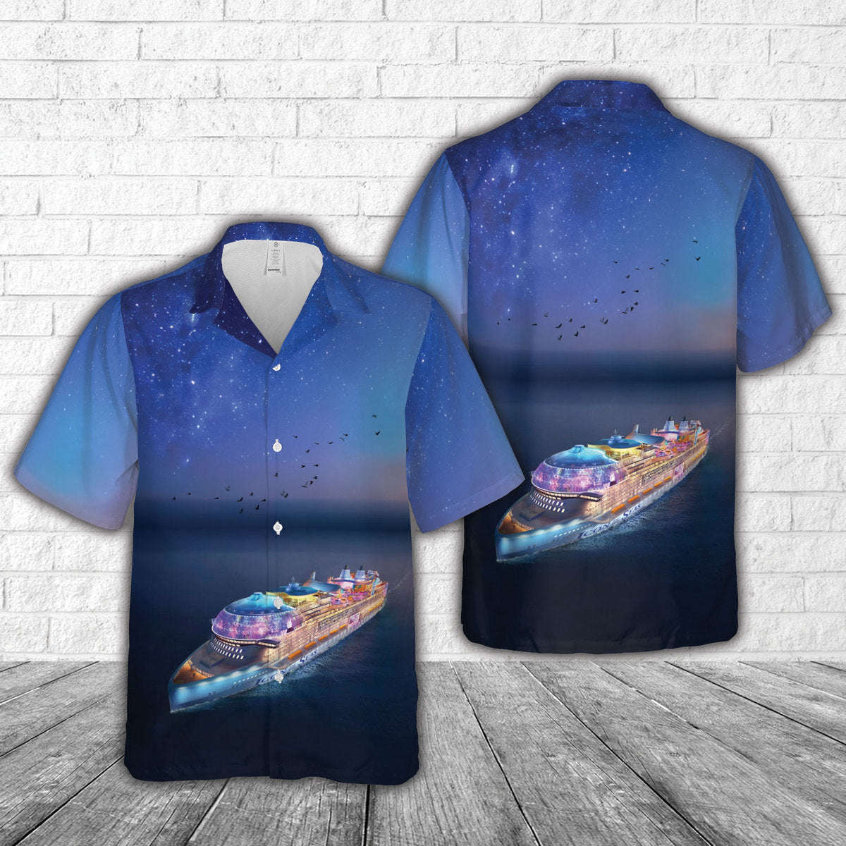 Royal Caribbean International Icon of the Seas Hawaiian Shirt Gift for Men Dad Father Gift for Men Dad Father