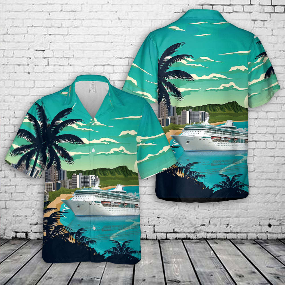 Royal Caribbean International Legend of the Seas Hawaiian Shirt Gift for Men Dad Father Gift for Men Dad Father