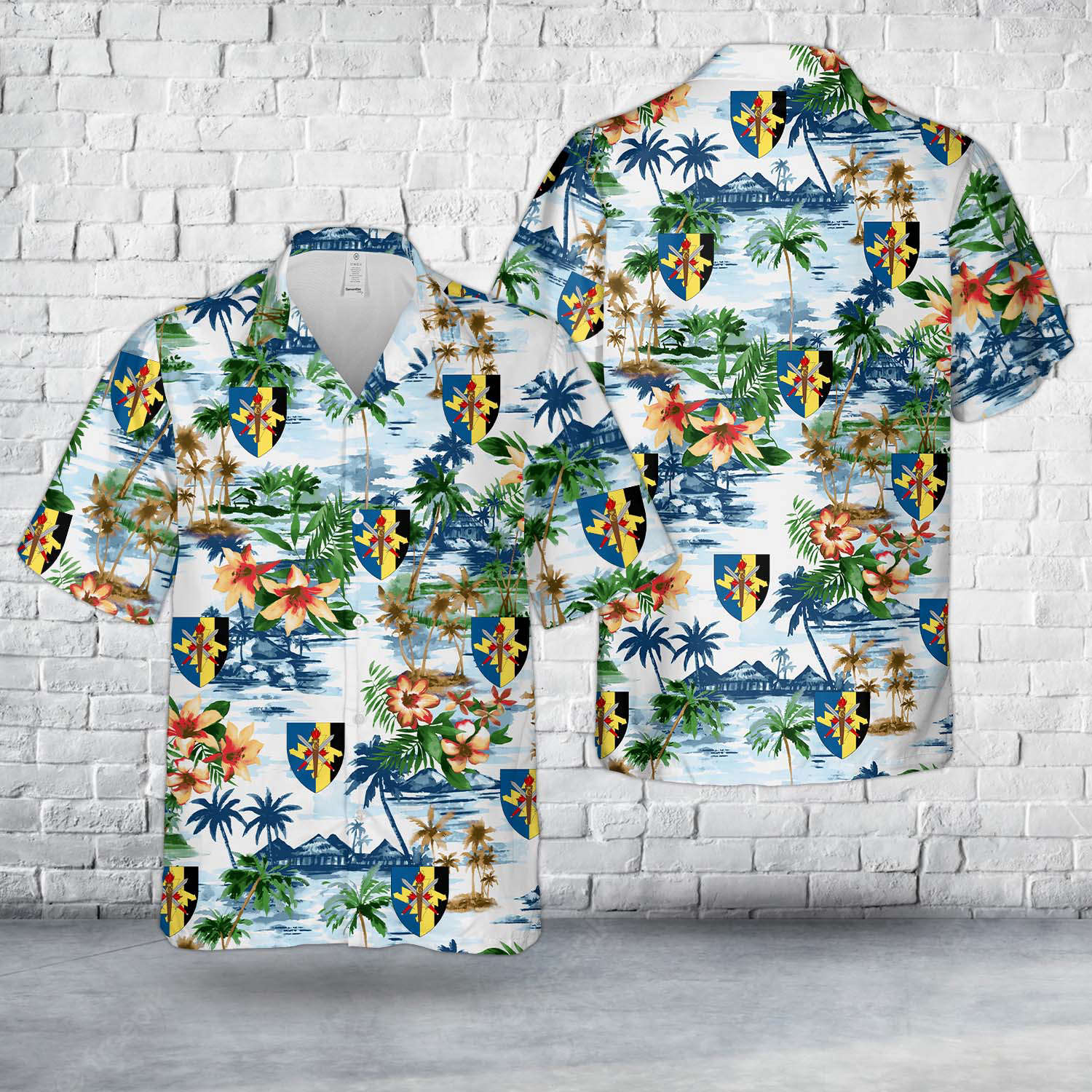 Royal Danish Army Command Support Regiment (Føringsstøtteregimentet ) Hawaiian Shirt Gift for Men Dad Father Gift for Men Dad Father