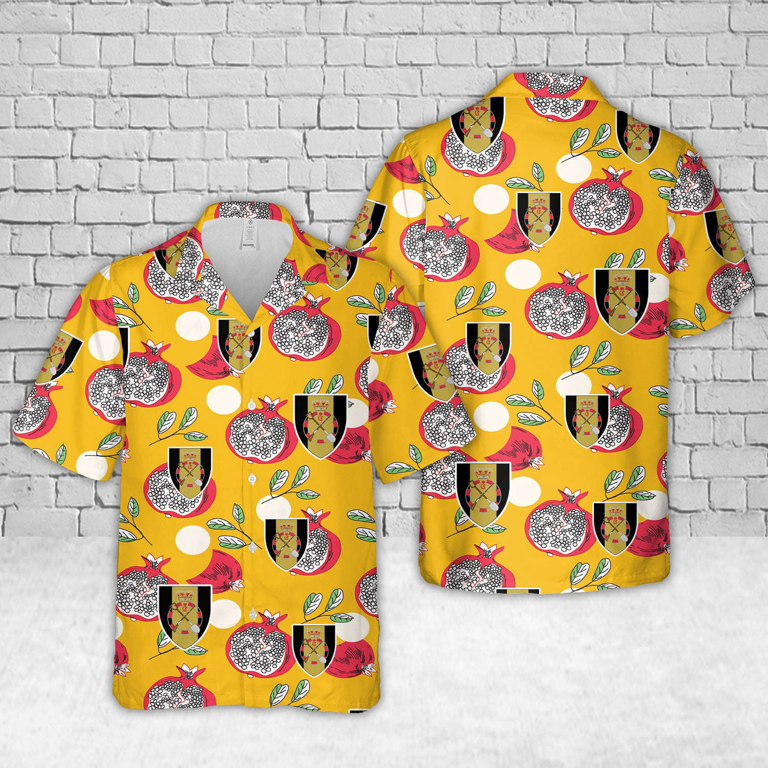Royal Danish Army Engineer Regiment (Ingeniørregimentet) Hawaiian Shirt Gift for Men Dad Father Gift for Men Dad Father