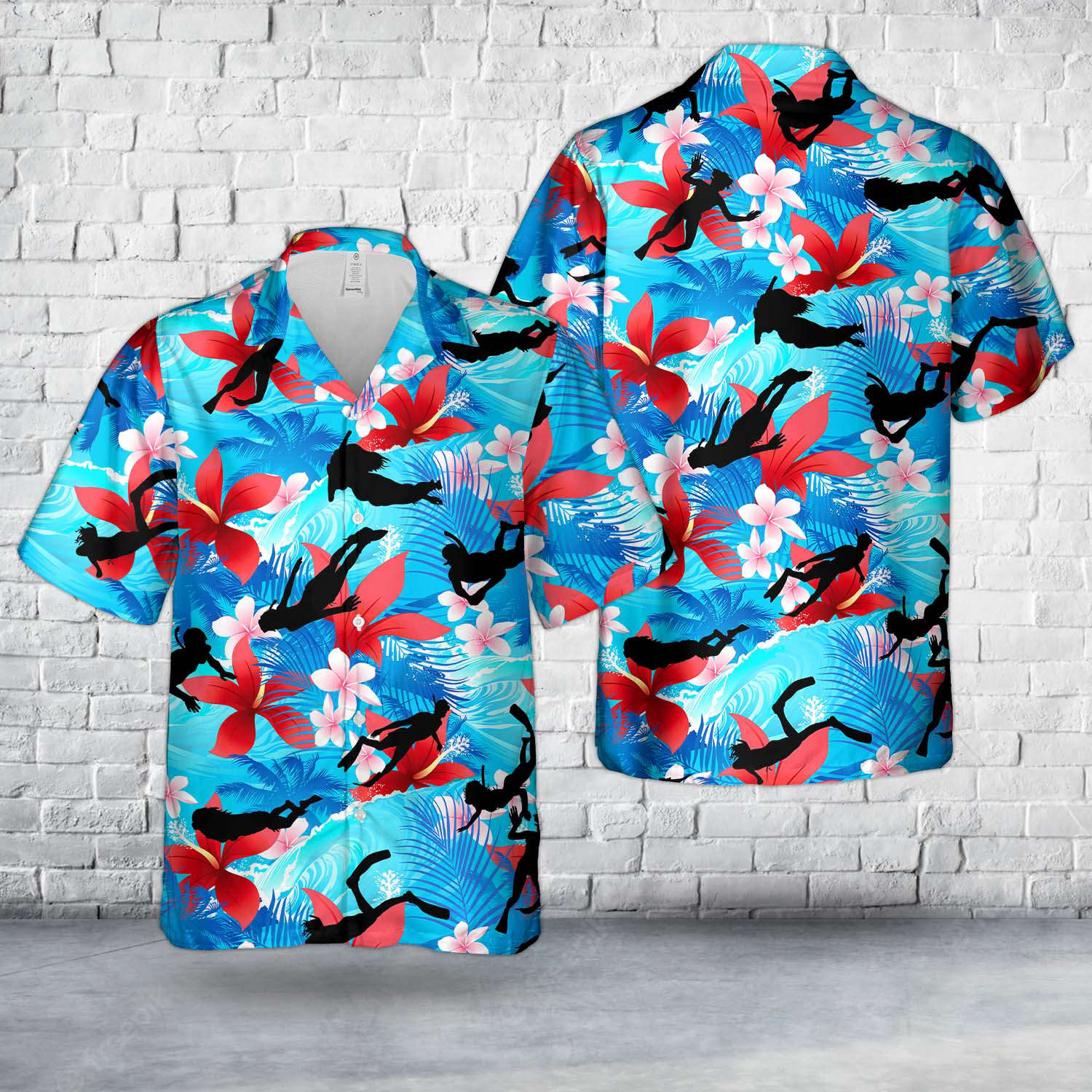 Snorkeling Hawaiian Shirt Gift for Men Dad Father Gift for Men Dad Father