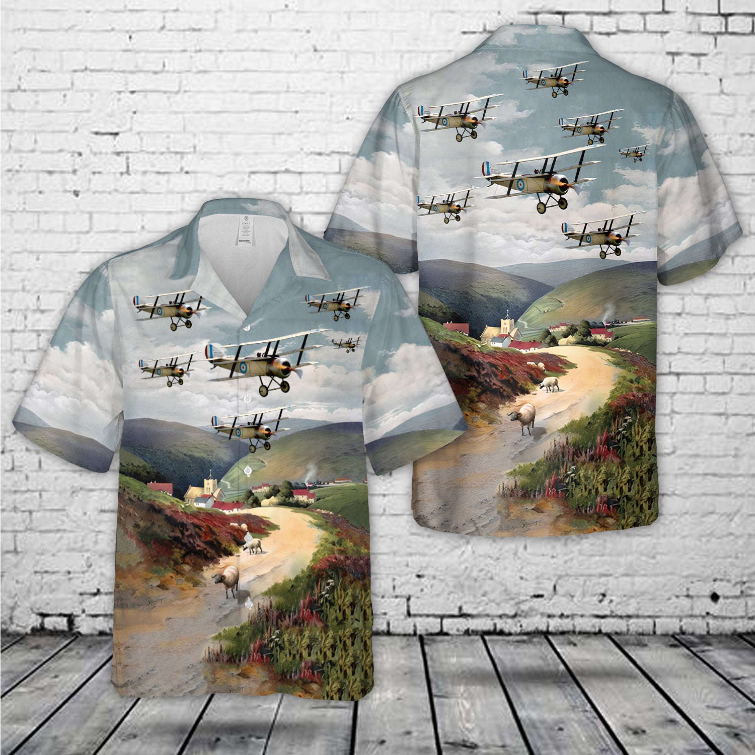Sopwith Triplane 3 Hawaiian Shirt Gift for Men Dad Father Gift for Men Dad Father