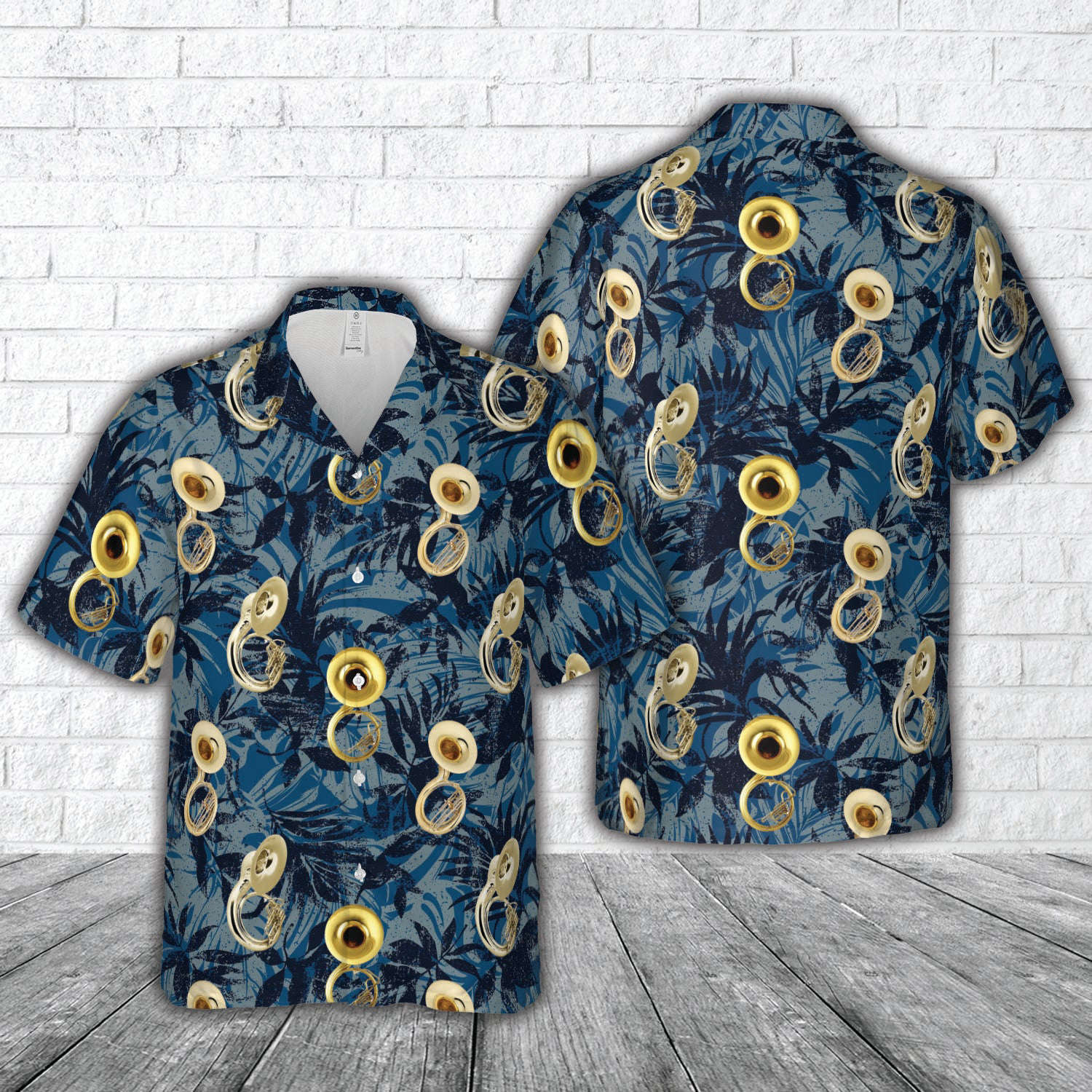 Sousaphone Hawaiian Shirt Gift for Men Dad Father Gift for Men Dad Father