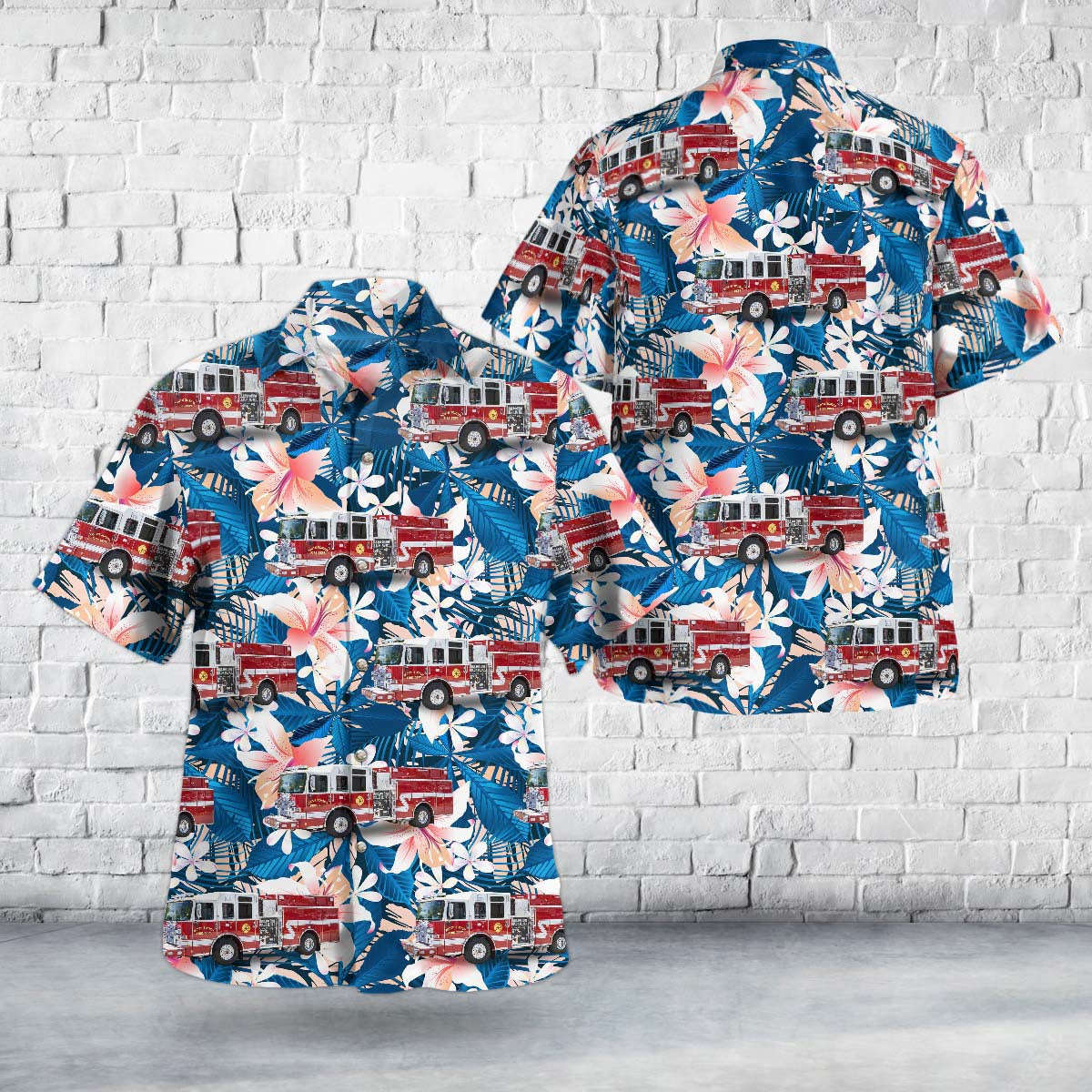 South Boston, Virginia, South Boston Fire Department Hawaiian Shirt Gift for Men Dad Father Gift for Men Dad Father
