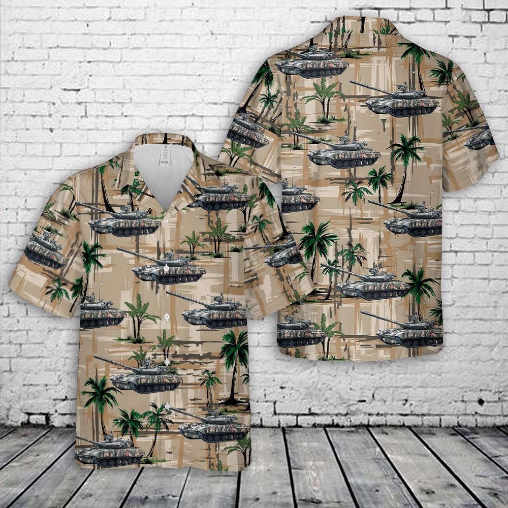 T-64BV Tank Hawaiian Shirt Gift for Men Dad Father Gift for Men Dad Father