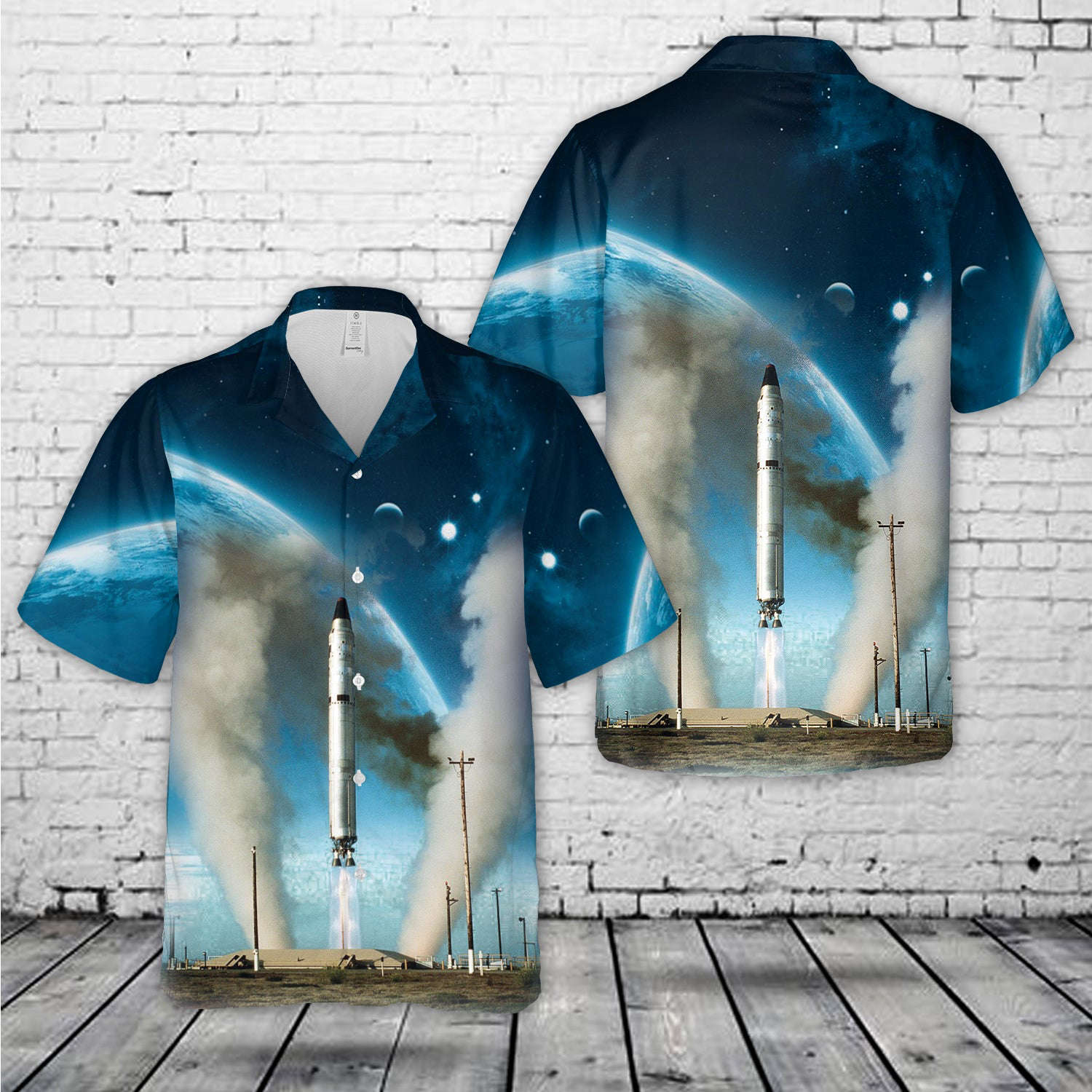 Titan-II ICBM silo Hawaiian Shirt Gift for Men Dad Father Gift for Men Dad Father