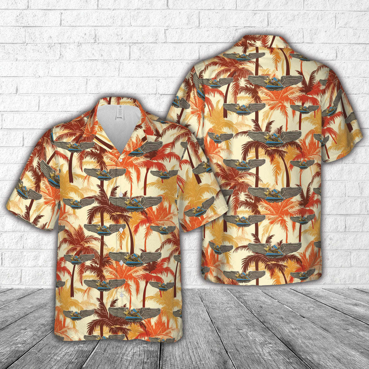 U.S. AIR FORCE Wing WW2 FLYING TIGERS AMERICAN VOLUNTEER GROUP BADGE Hawaiian Shirt Gift for Men Dad Father Gift for Men Dad Father