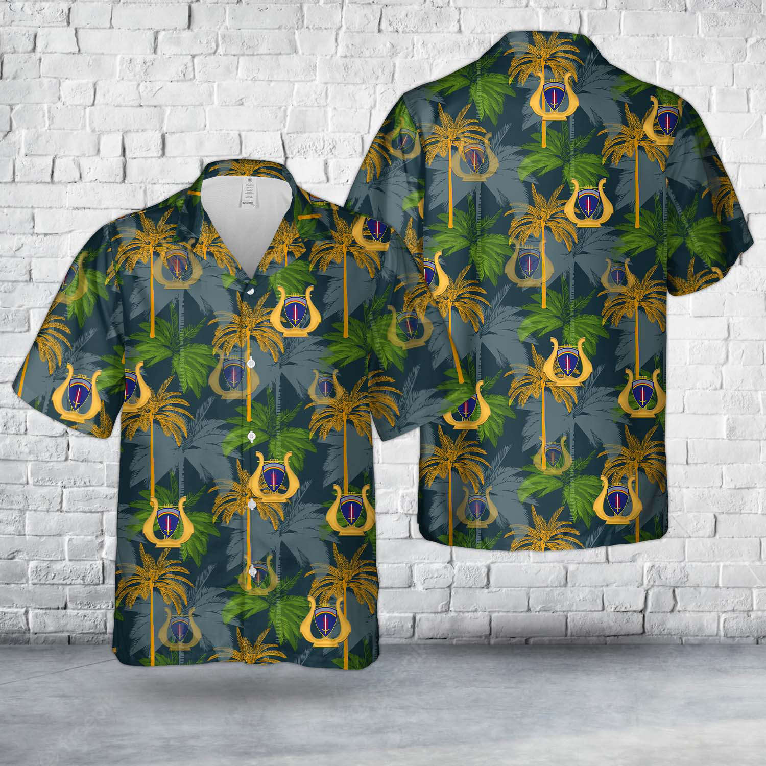 U.S. Army Europe and Africa Band & Chorus Hawaiian Shirt Gift for Men Dad Father Gift for Men Dad Father