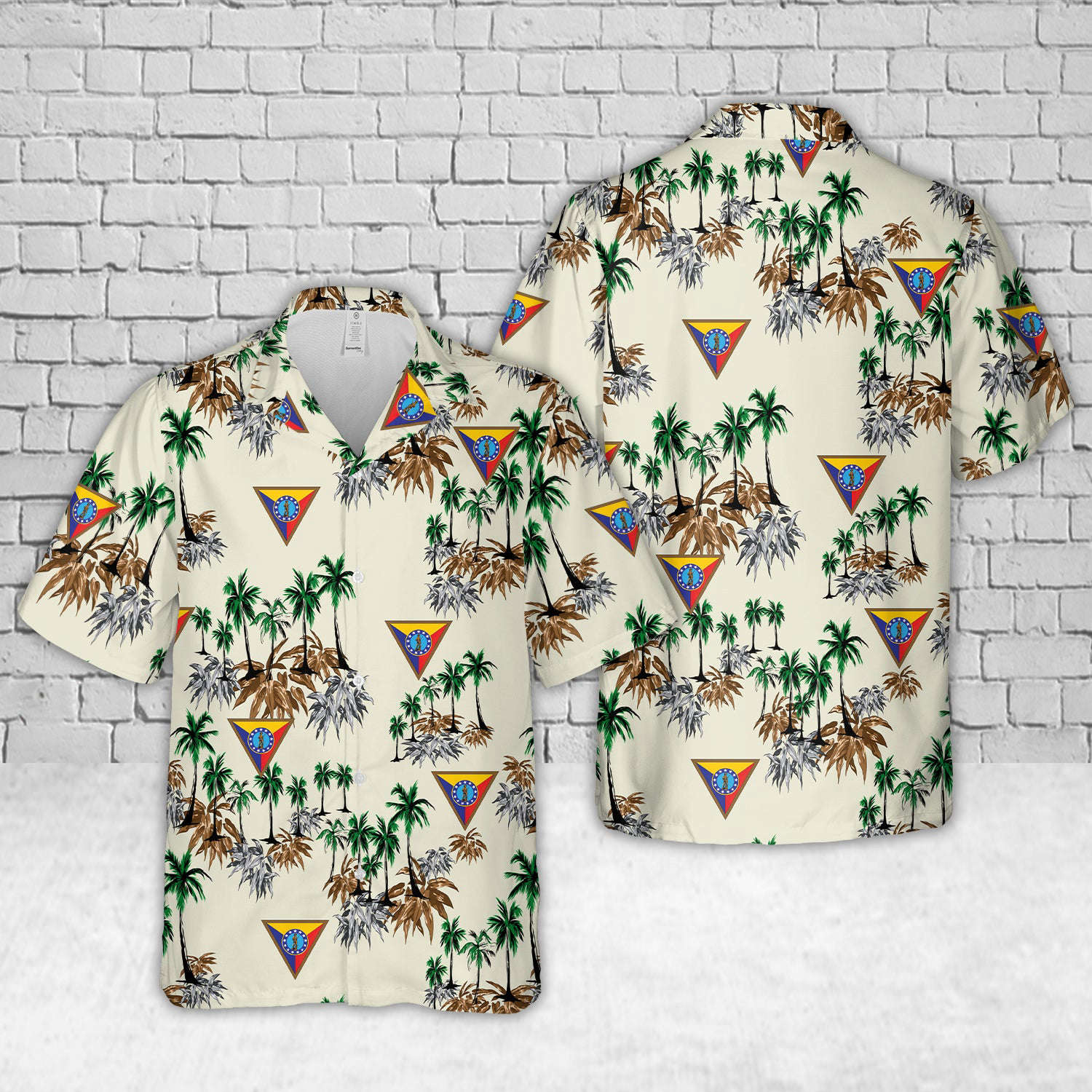 U.S. Army National Guard Training Center Garrison Command Hawaiian Shirt Gift for Men Dad Father Gift for Men Dad Father