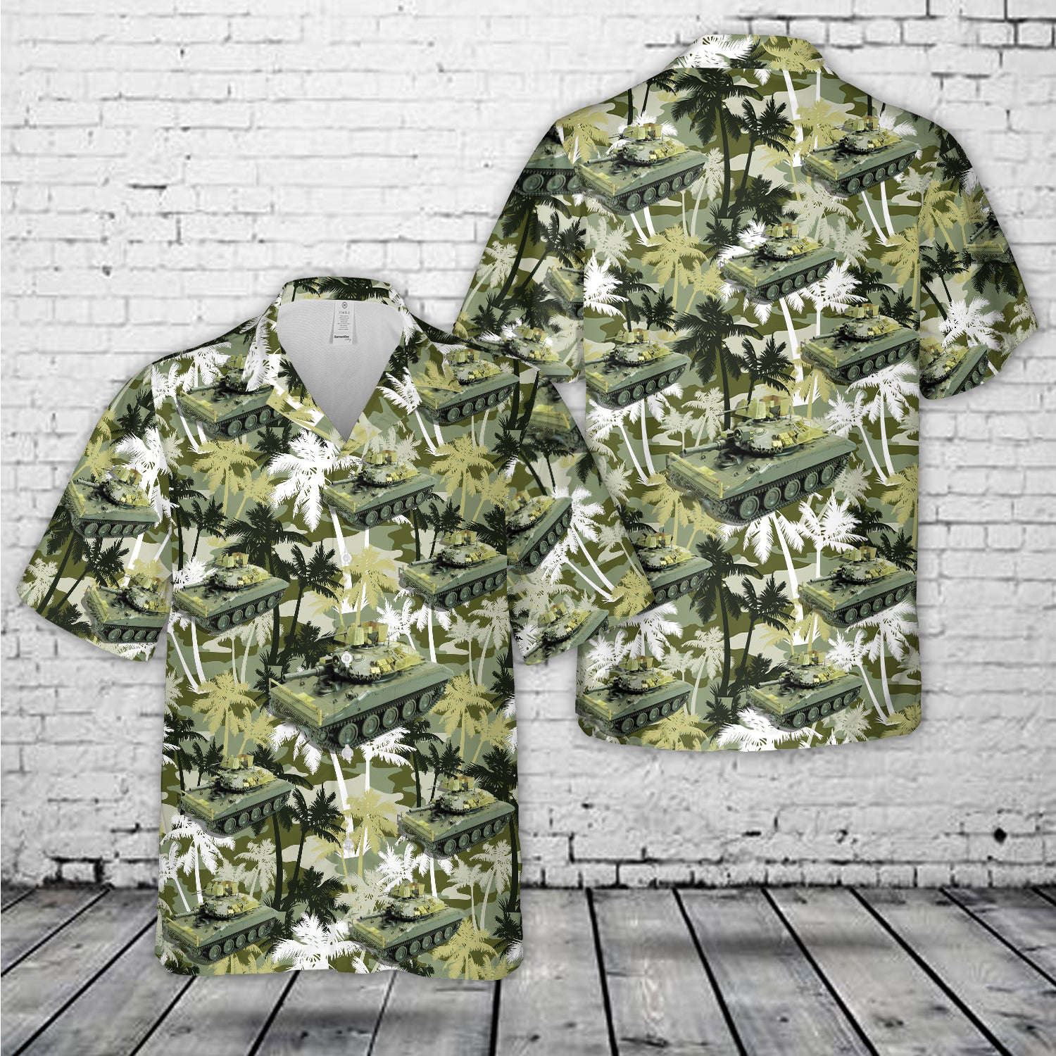 U.S. M551 Sheridan Airborne Tank (Vietnam War) Hawaiian Shirt Gift for Men Dad Father Gift for Men Dad Father