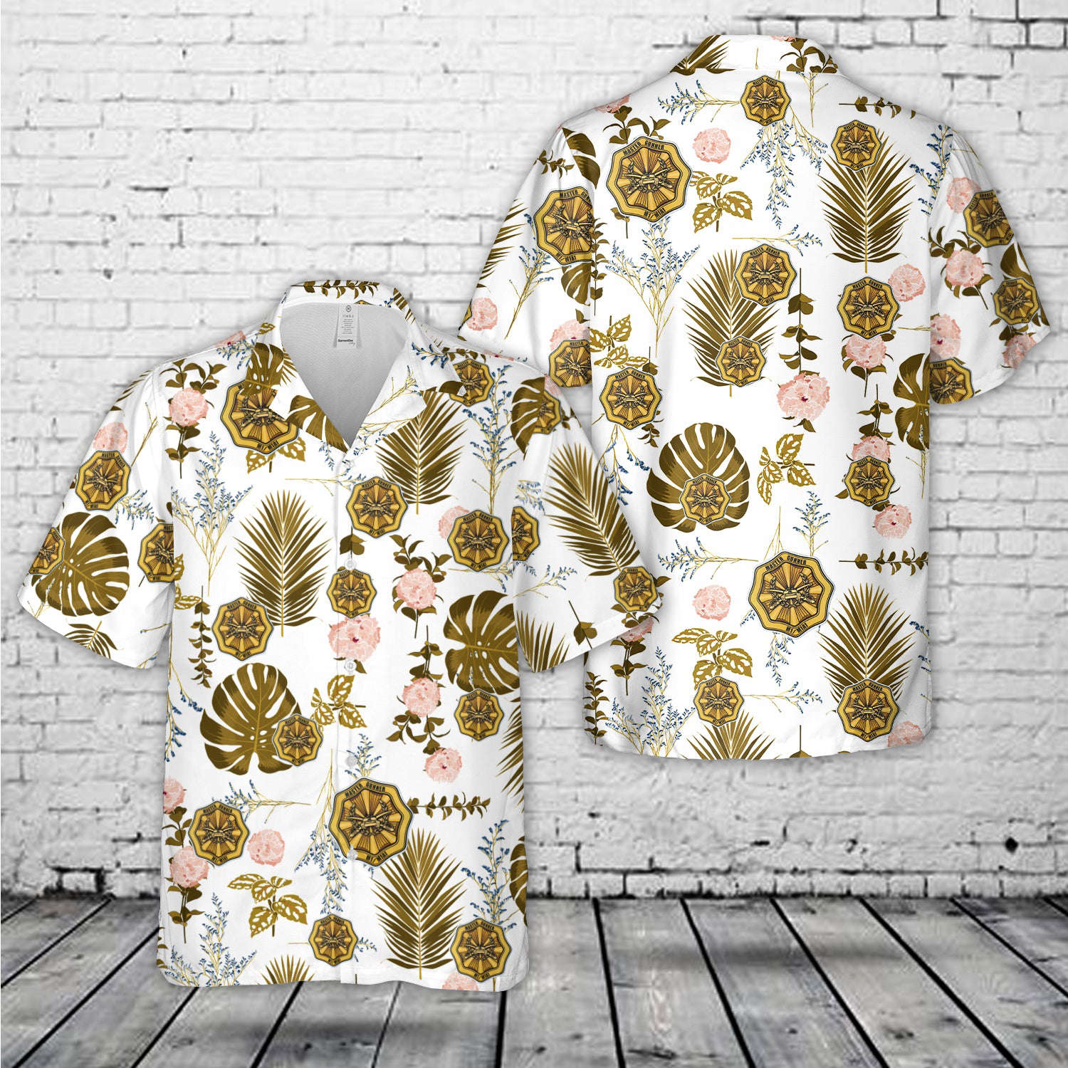 US Abrams Master Gunner M1/M1A1 Hawaiian Shirt Gift for Men Dad Father Gift for Men Dad Father