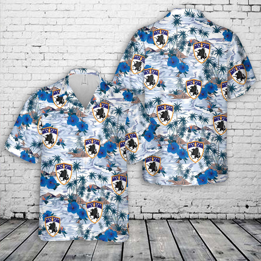US Amy Kentucky Army National Guard, 63rd Theater Aviation Brigade Hawaiian Shirt Gift for Men Dad Father Gift for Men Dad Father