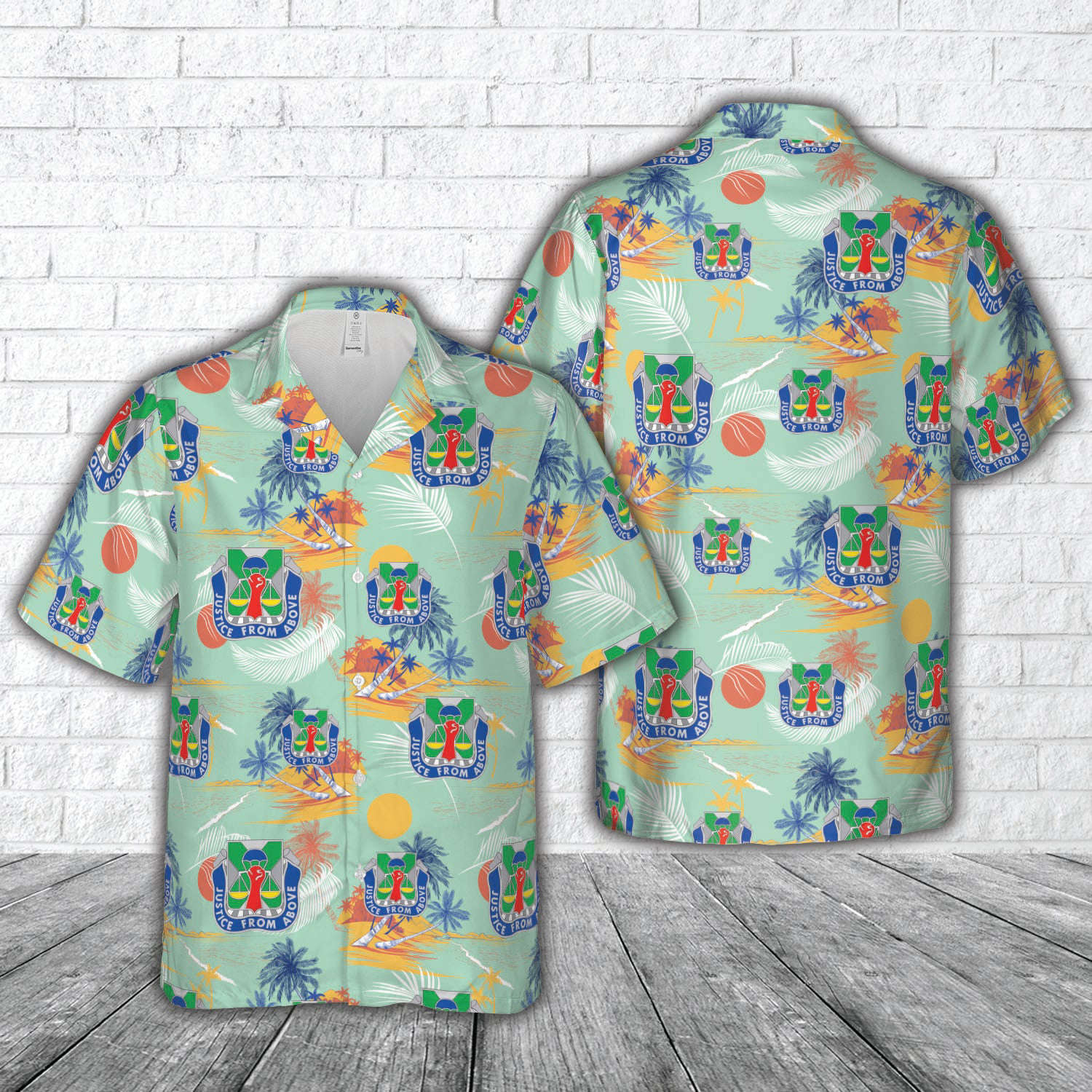 US Army 10th Military Police Battalion Hawaiian Shirt Gift for Men Dad Father Gift for Men Dad Father