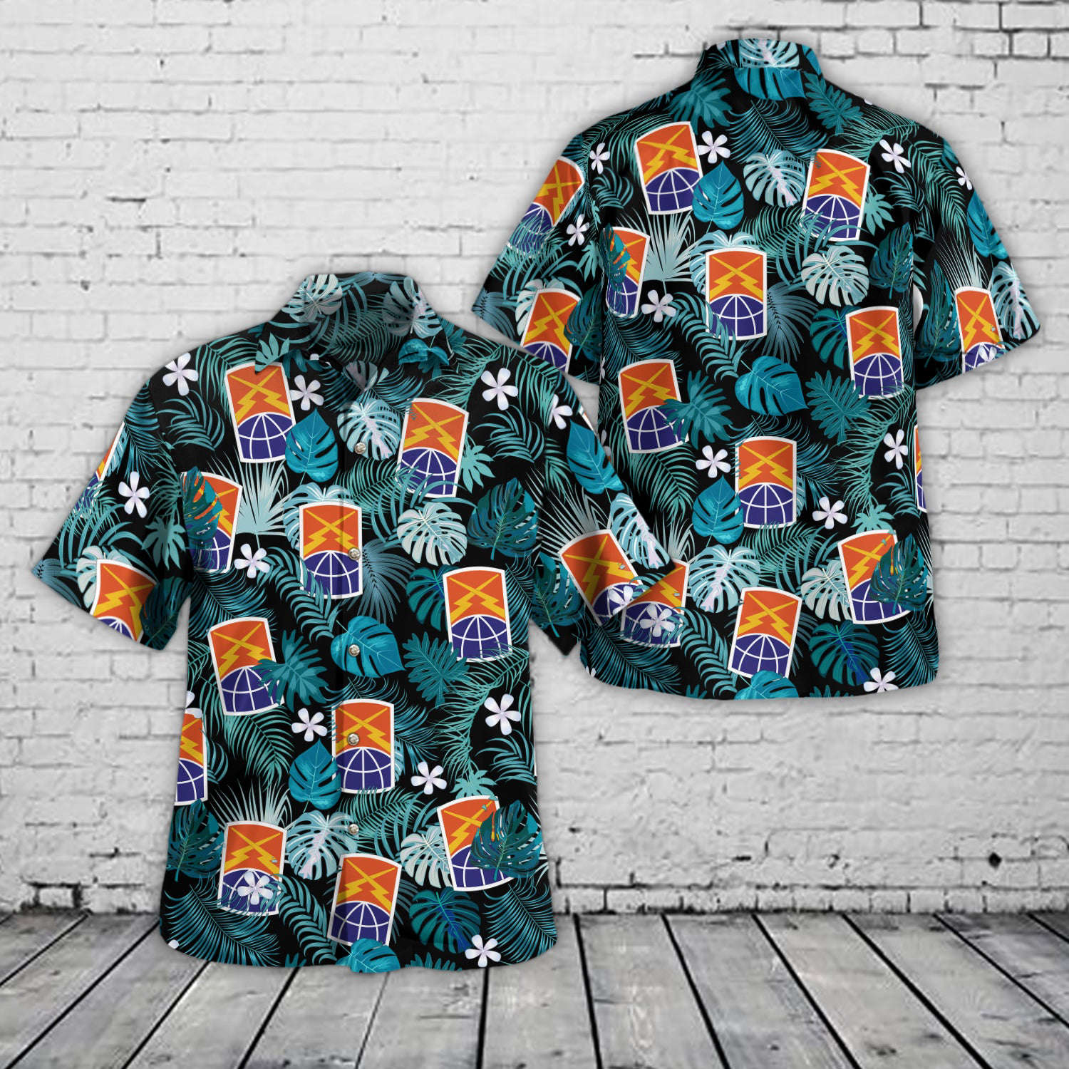 US Army 160th Theater Signal BDE Hawaiian Shirt Gift for Men Dad Father Gift for Men Dad Father