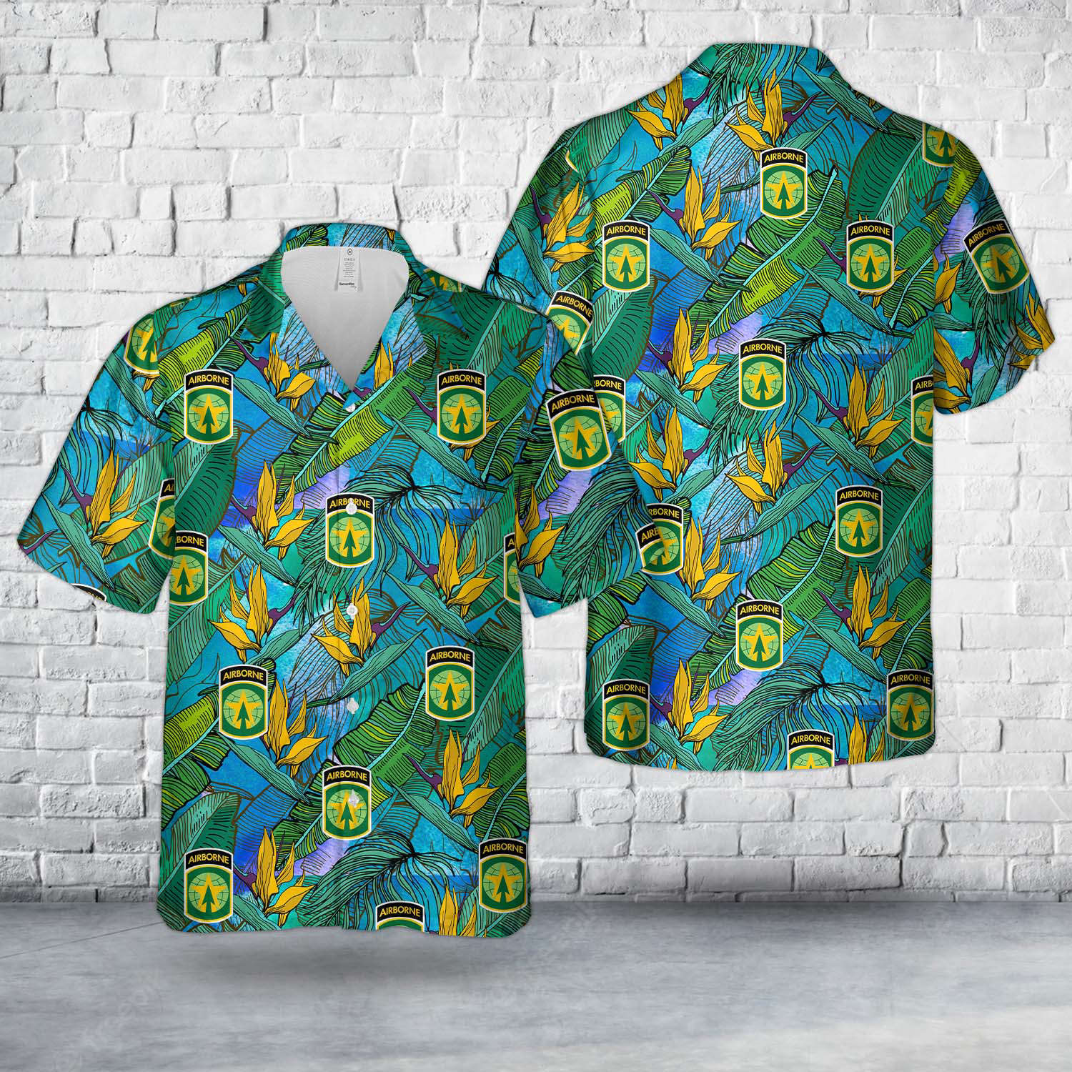 US Army 16th Military Police Brigade (Airborne) Hawaiian Shirt Gift for Men Dad Father Gift for Men Dad Father