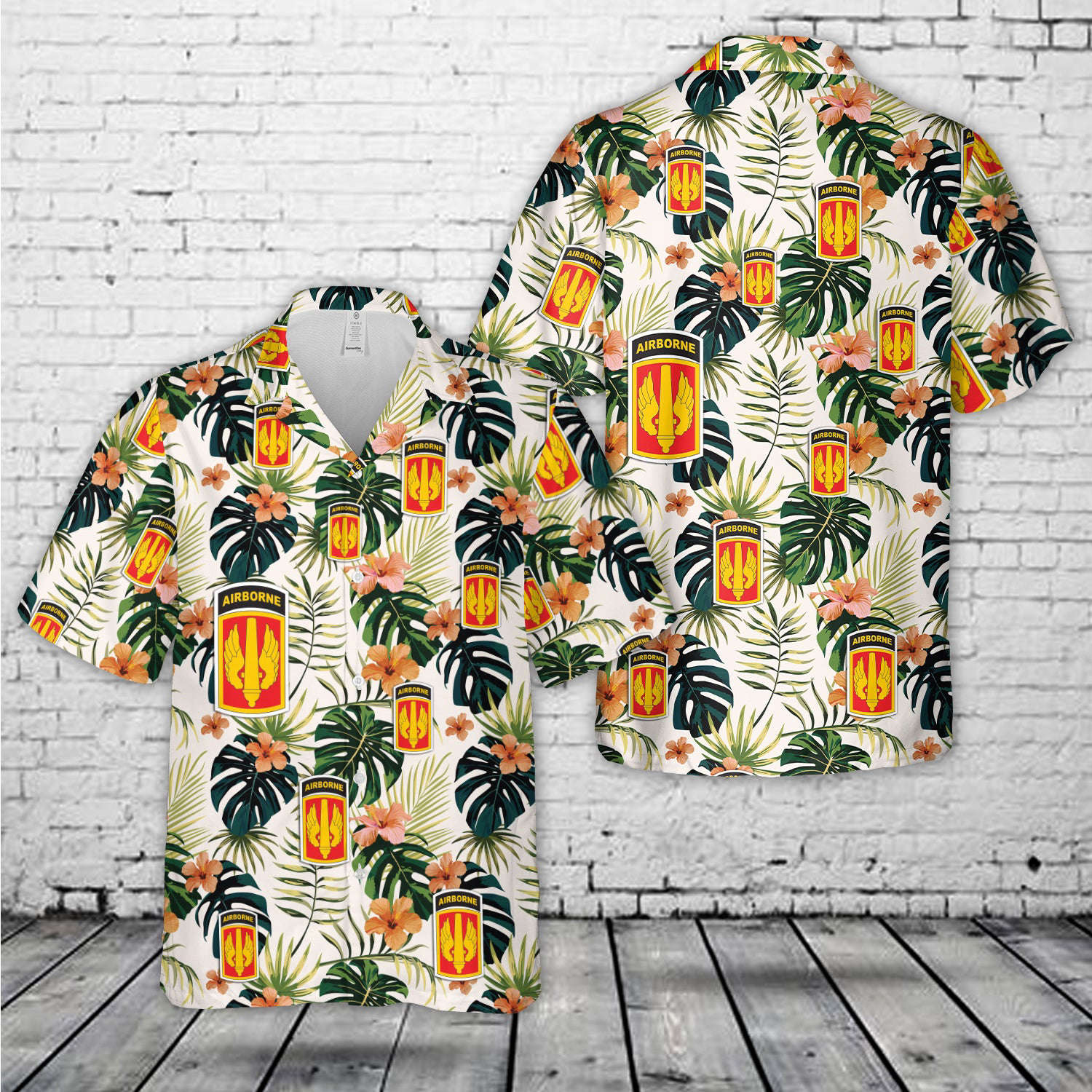 US Army 18th Field Artillery Brigade (Airborne) Hawaiian Shirt Gift for Men Dad Father Gift for Men Dad Father