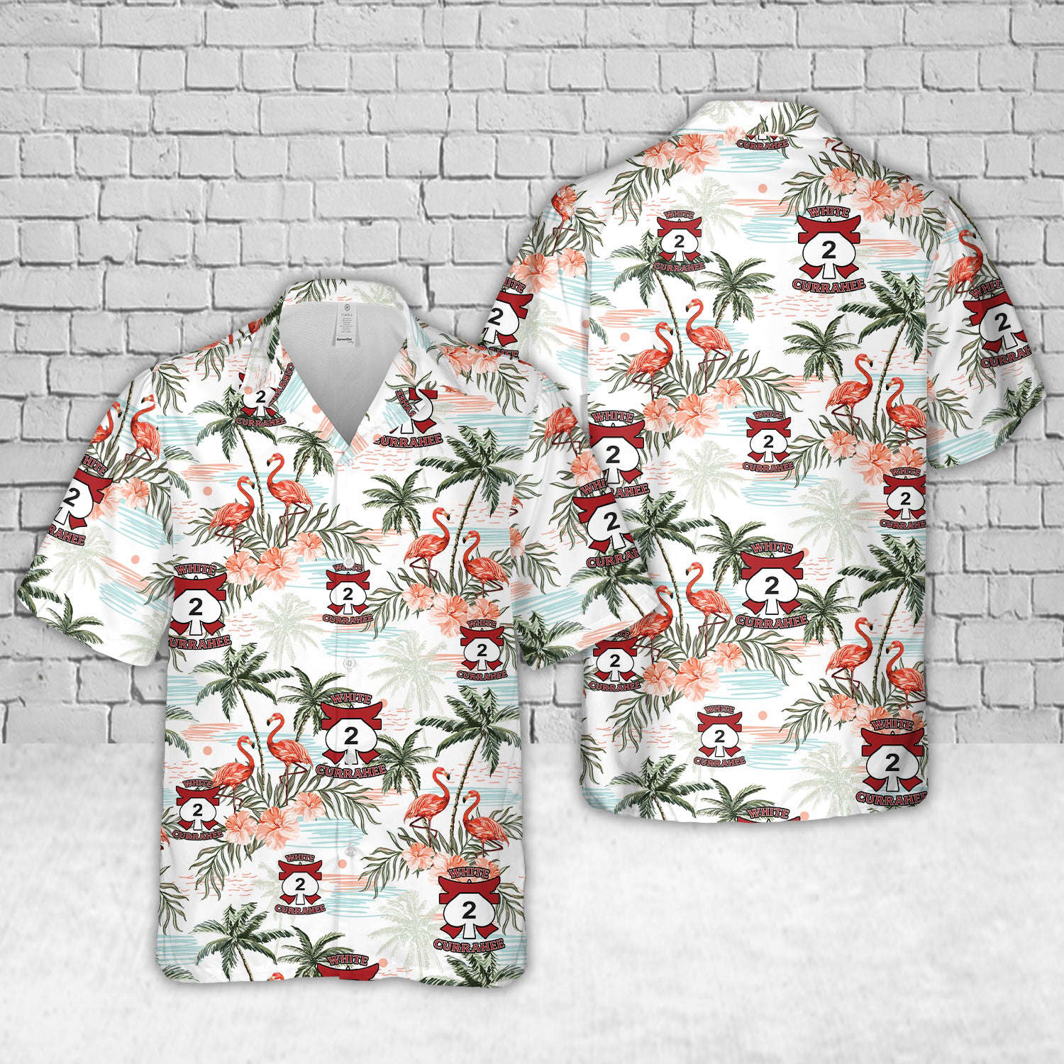 US Army 2-506 Infantry Regiment – White Currahee Rakkasans Hawaiian Shirt Gift for Men Dad Father Gift for Men Dad Father