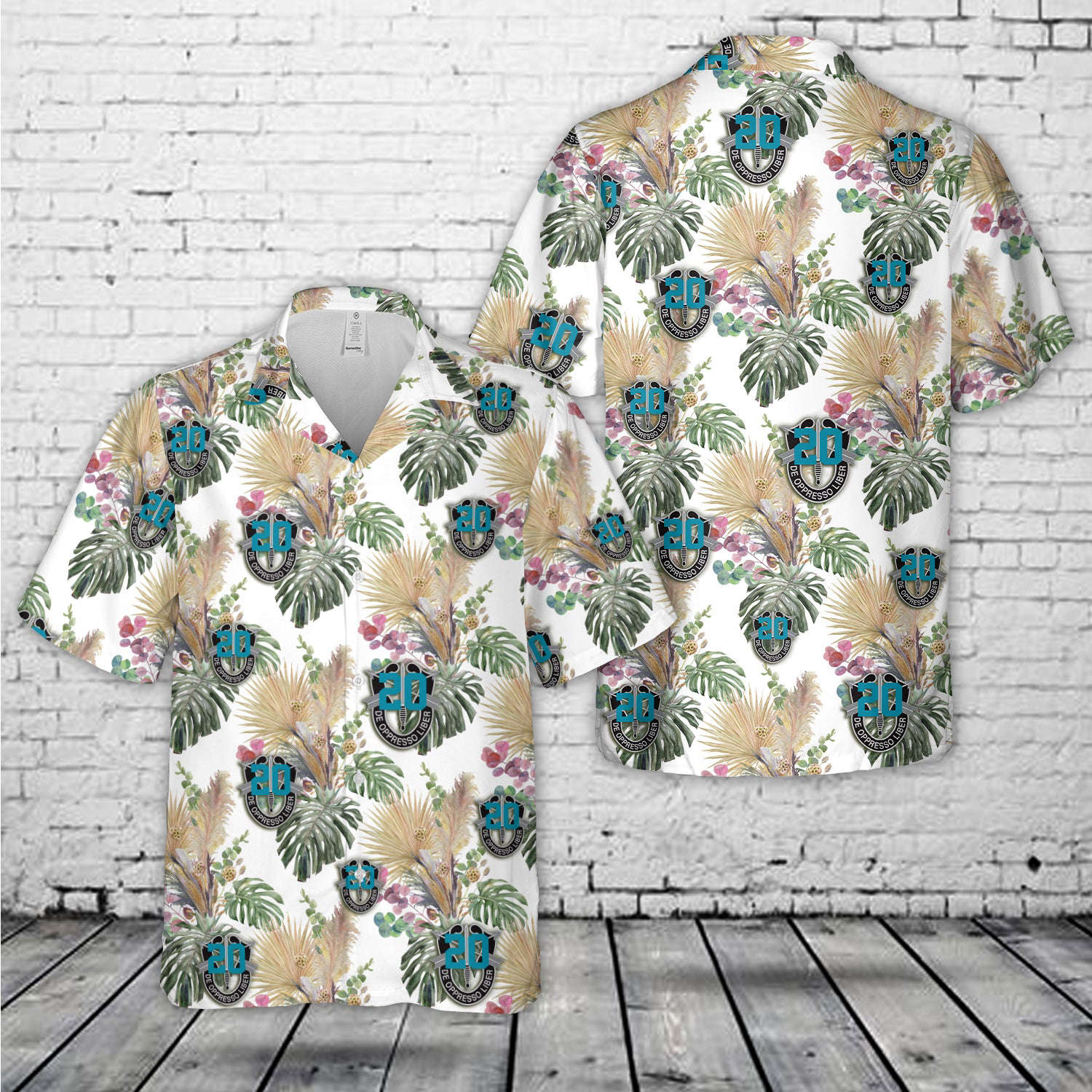 US Army 20th Special Forces Group (20th SFG) Hawaiian Shirt Gift for Men Dad Father Gift for Men Dad Father