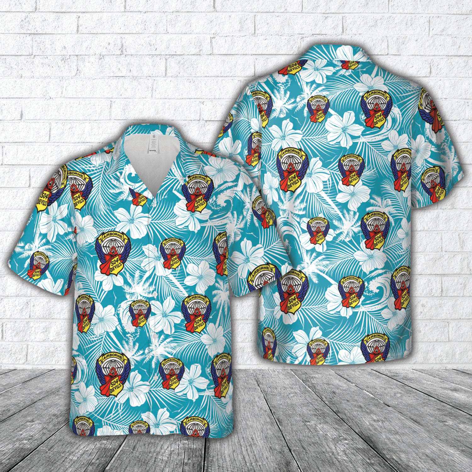 US Army 504Th Airborne Infantry Division Hawaiian Shirt Gift for Men Dad Father Gift for Men Dad Father