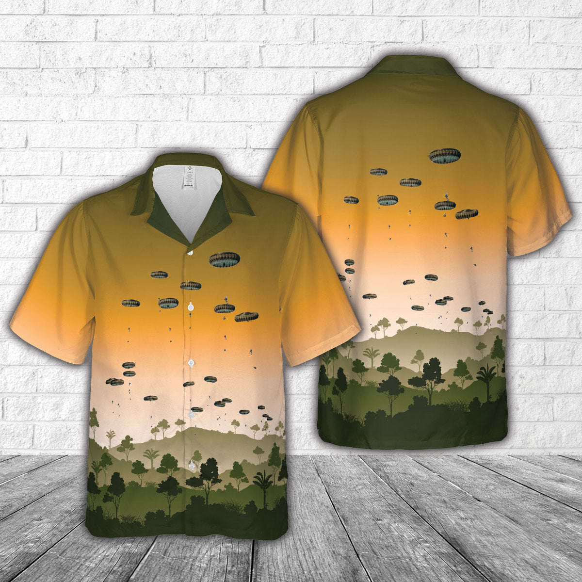 US Army 82nd Airborne Division jump into Swift Response 23 Hawaiian Shirt Gift for Men Dad Father Gift for Men Dad Father