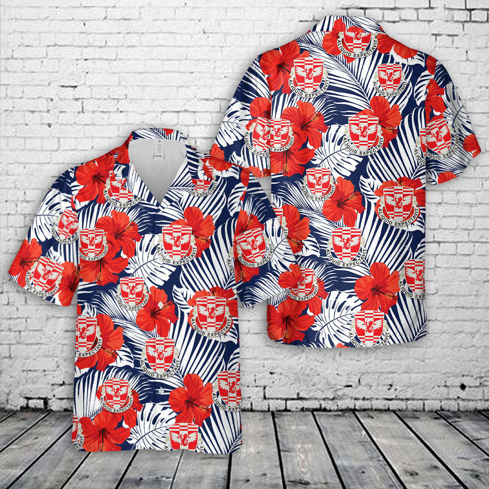 US Army 864th Engineer Battalion Hawaiian Shirt Gift for Men Dad Father Gift for Men Dad Father