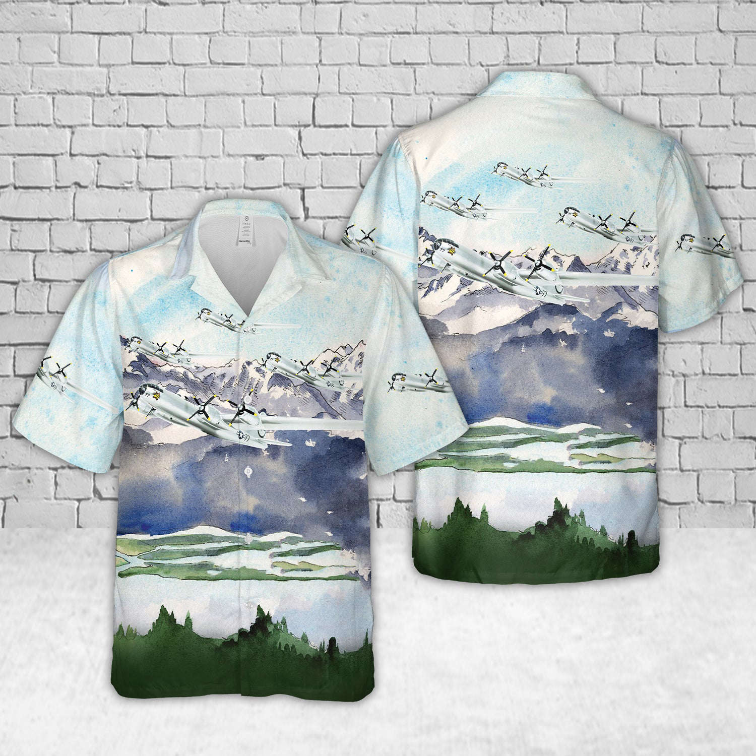US Army Air Forces B-29 Superfortress “Bockscar” Hawaiian Shirt Gift for Men Dad Father Gift for Men Dad Father