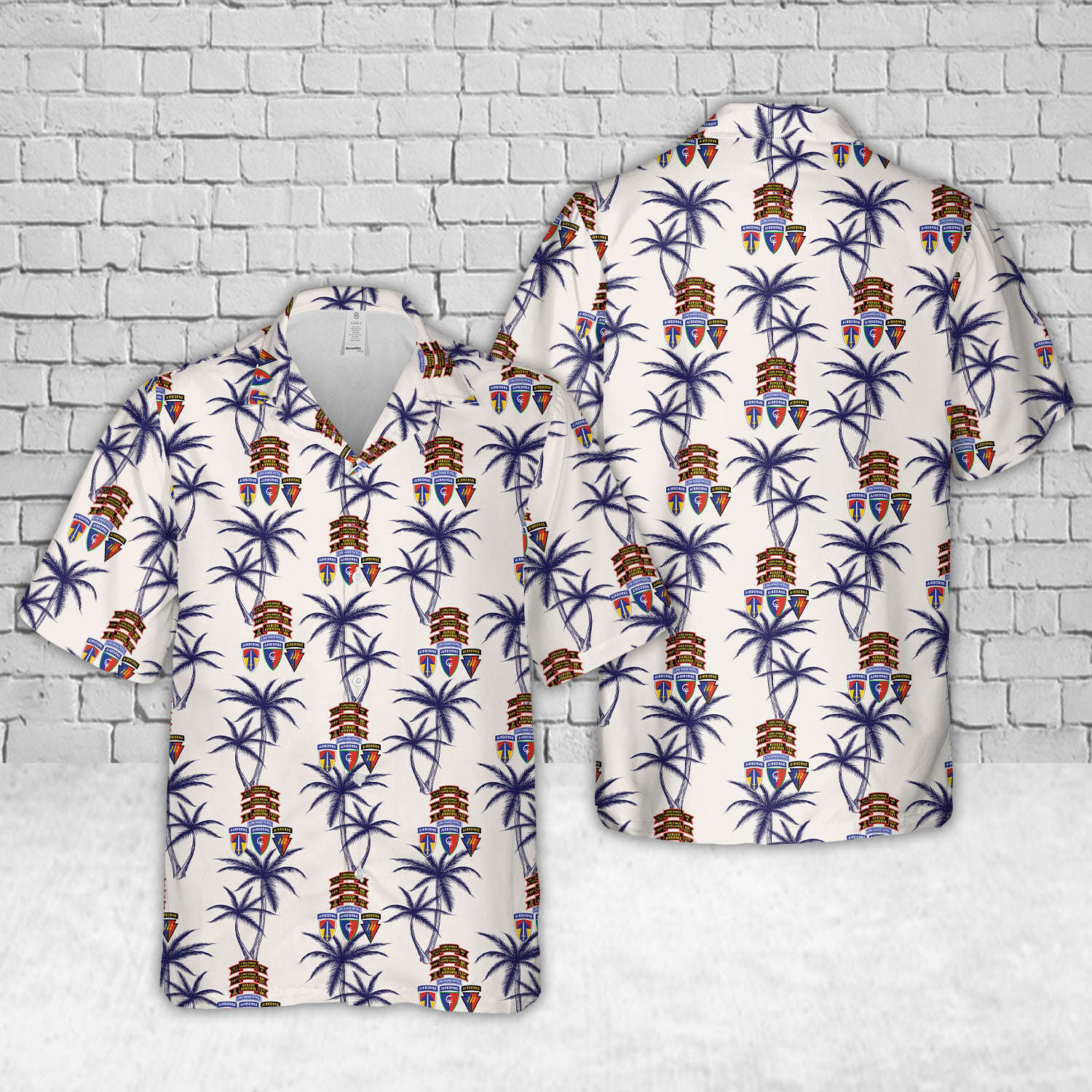 US Army Co D (Ranger), 151st Infantry (Airborne) Hawaiian Shirt Gift for Men Dad Father Gift for Men Dad Father