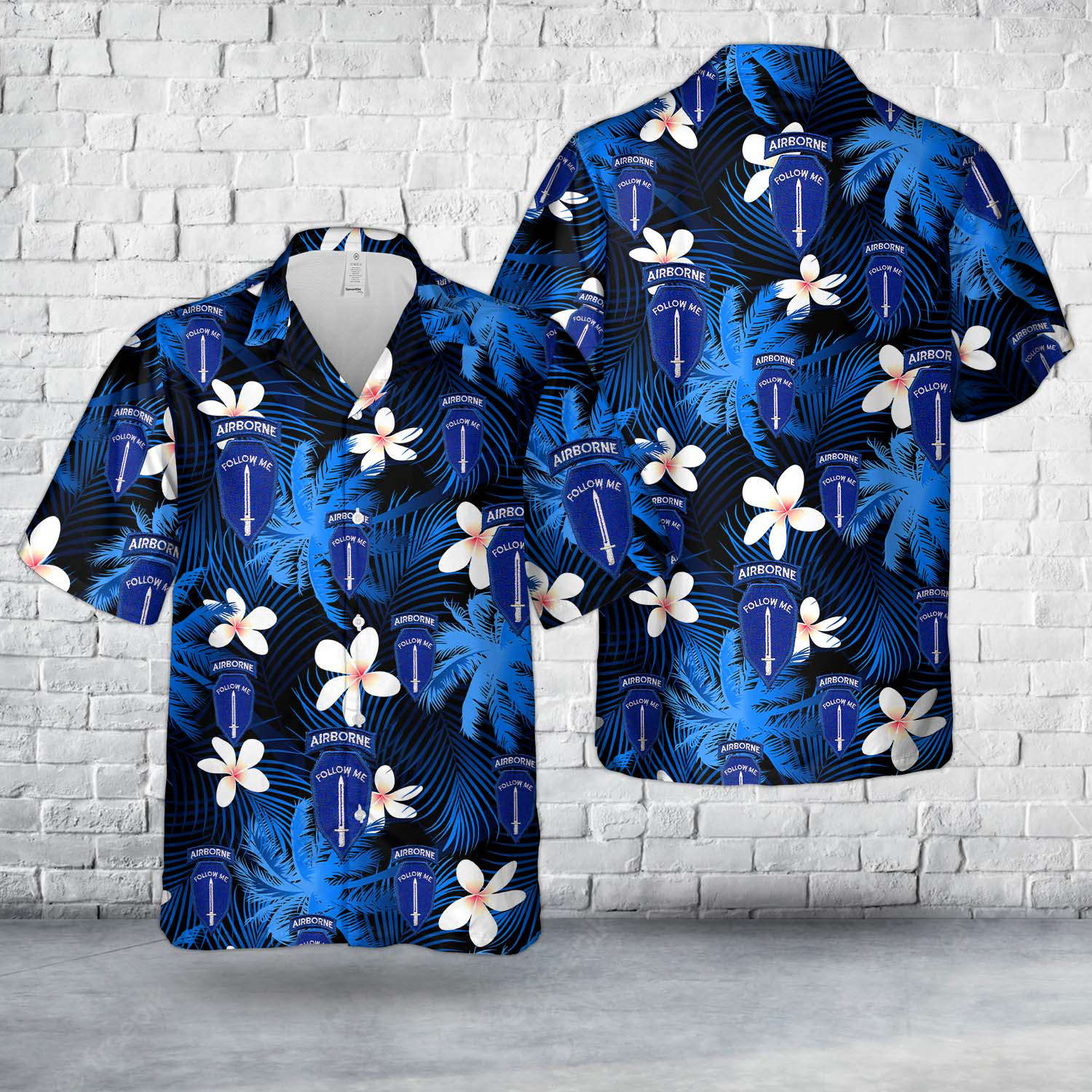 US Army Infantry School Airborne Hawaiian Shirt Gift for Men Dad Father Gift for Men Dad Father