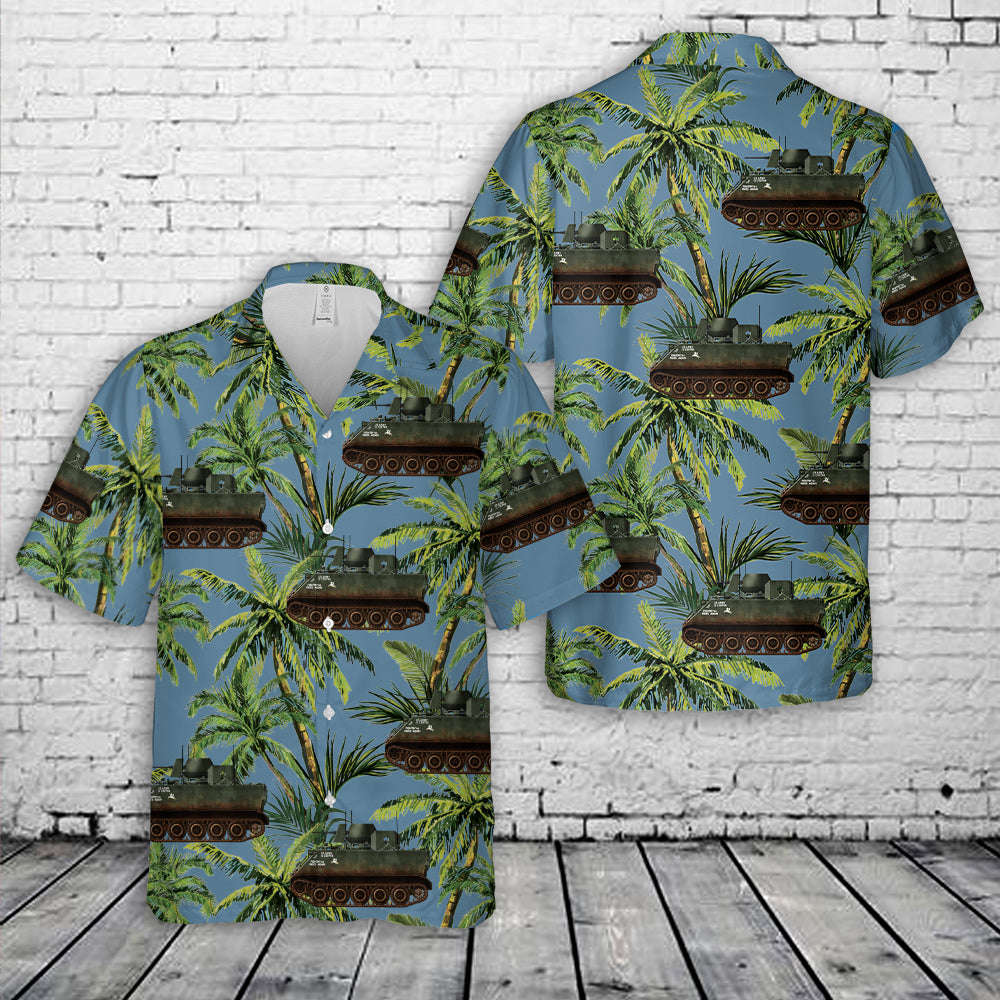 US Army M113A1 ACAV Vietnam 1966 Hawaiian Shirt Gift for Men Dad Father Gift for Men Dad Father