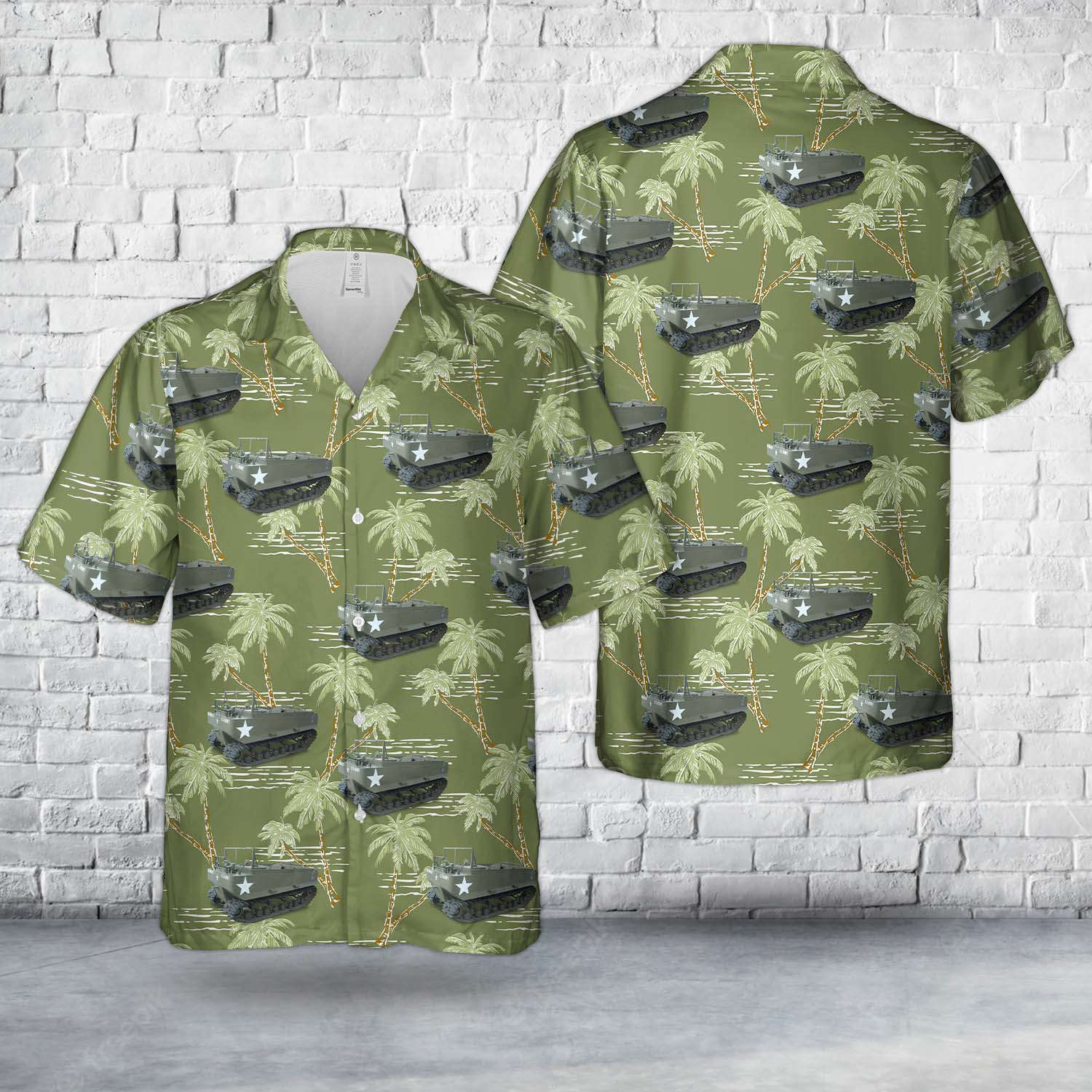 US Army M29 Weasel Hawaiian Shirt Gift for Men Dad Father Gift for Men Dad Father