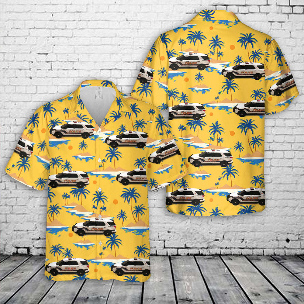 US Capitol Police Ford Explorer Hawaiian Shirt Gift for Men Dad Father Gift for Men Dad Father