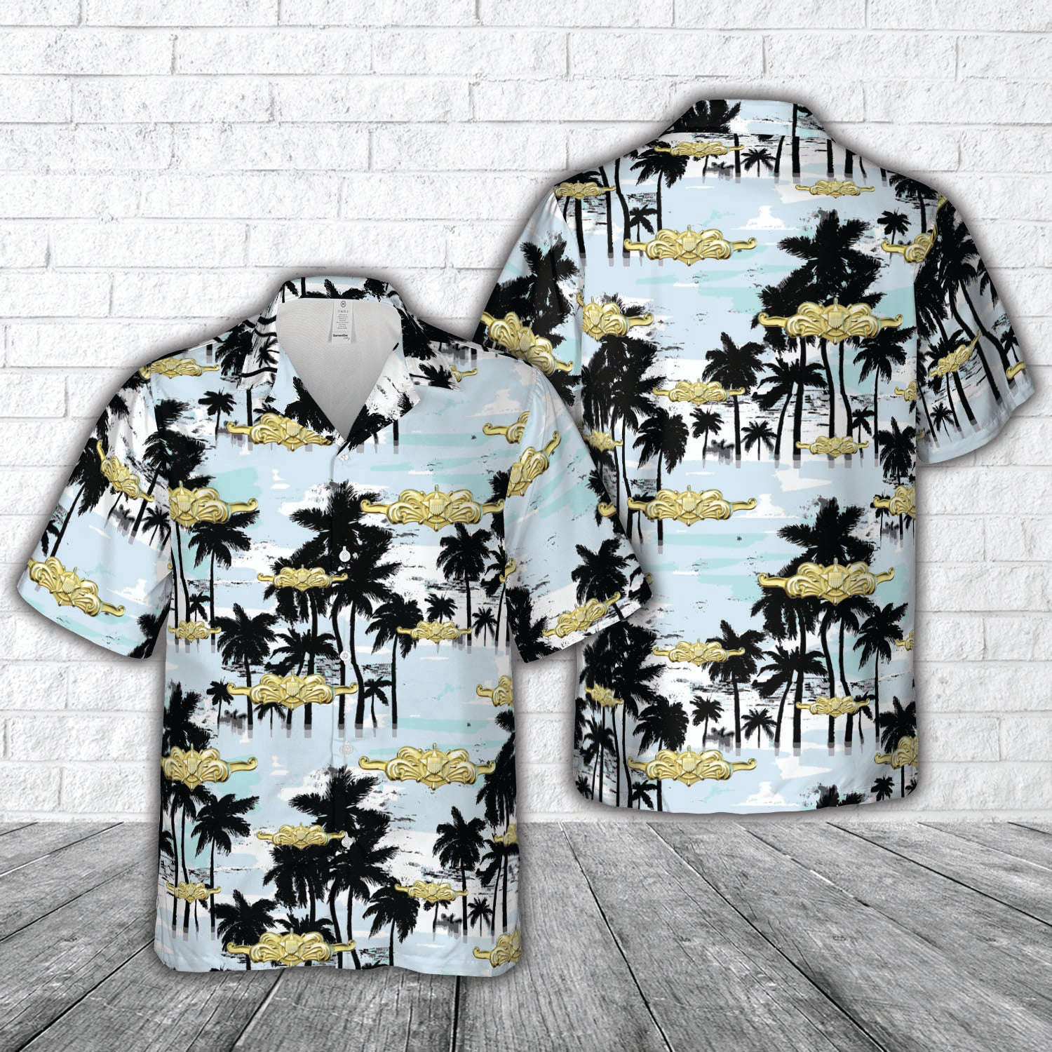 US Coast Guard Cutterman insignia – officer Hawaiian Shirt Gift for Men Dad Father Gift for Men Dad Father