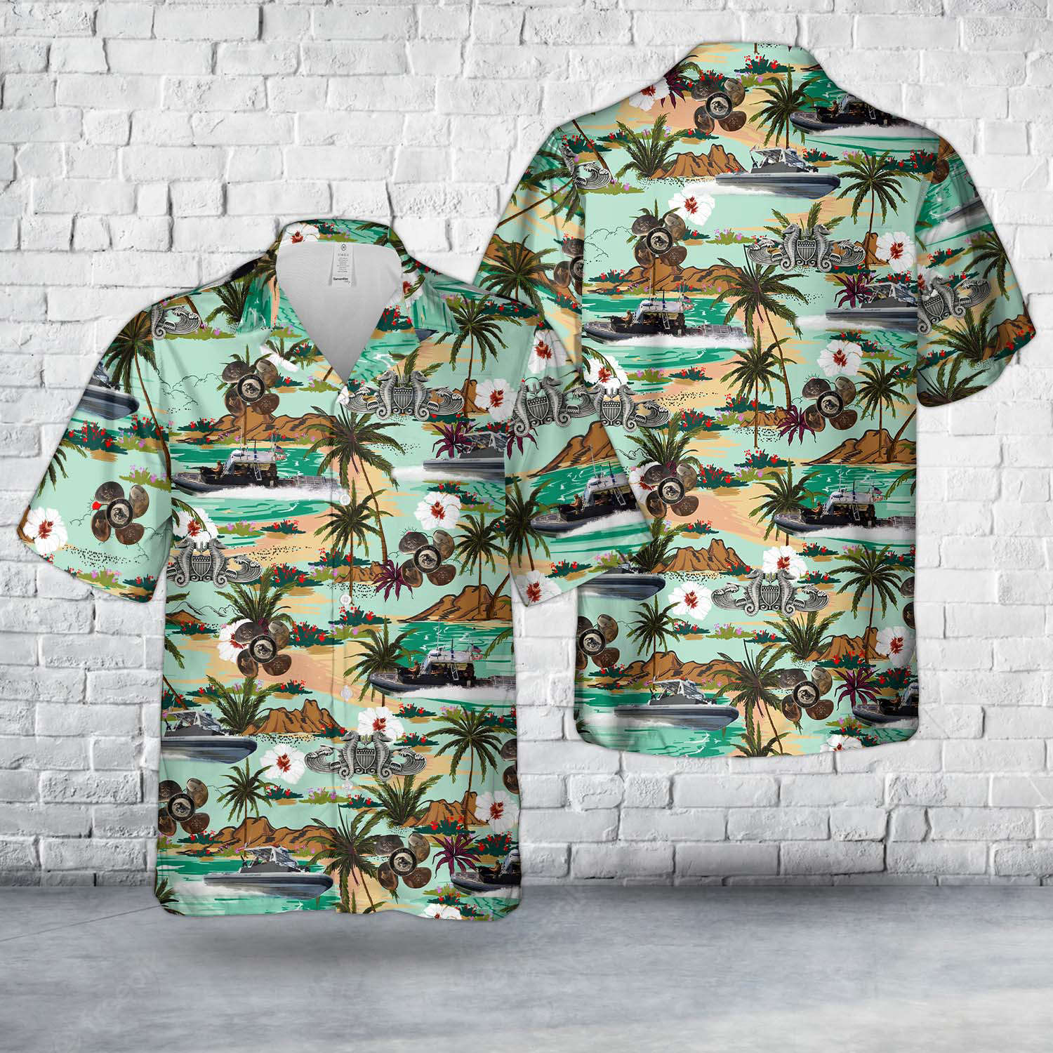 US Coast Guard Port Security Units 301 Hawaiian Shirt Gift for Men Dad Father Gift for Men Dad Father
