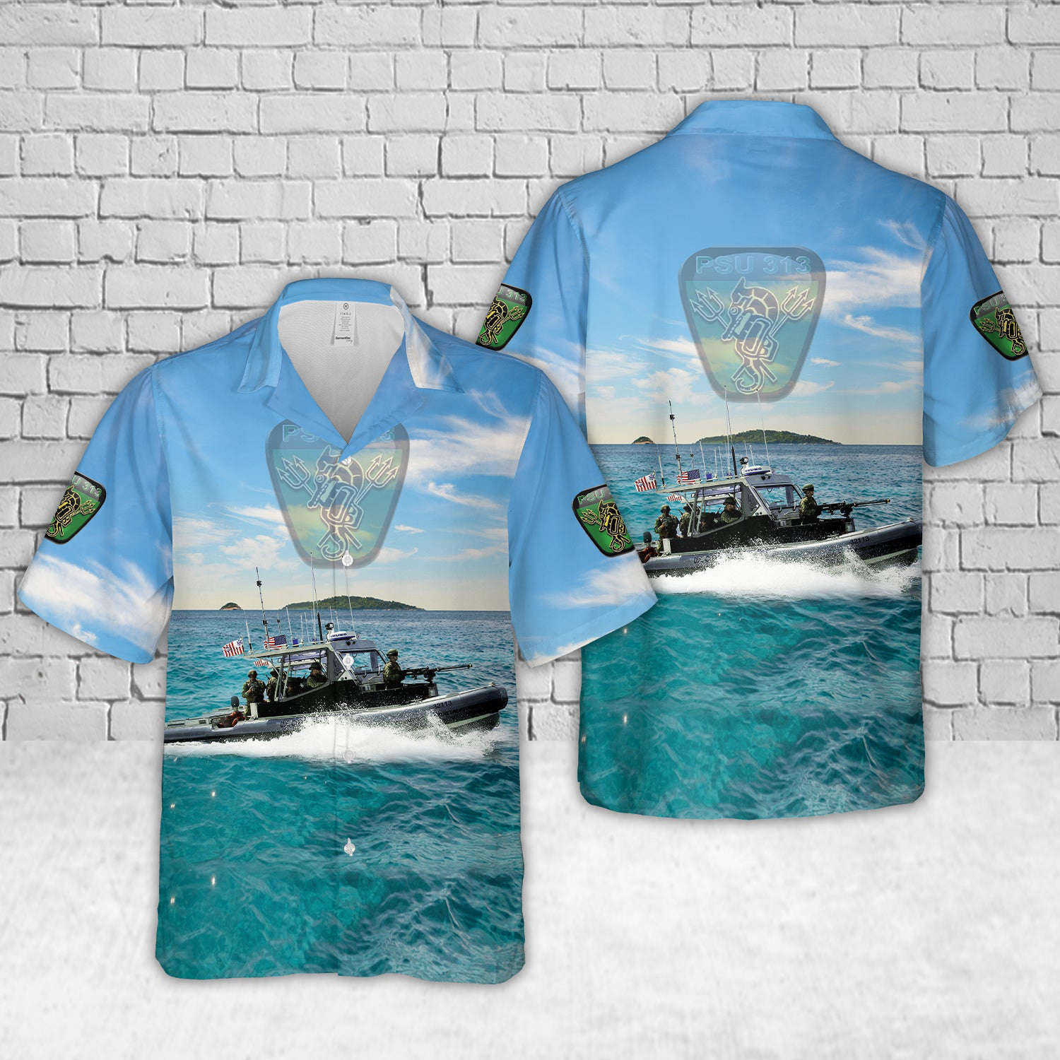 US Coast Guard Port Security Units 313 Hawaiian Shirt Gift for Men Dad Father Gift for Men Dad Father