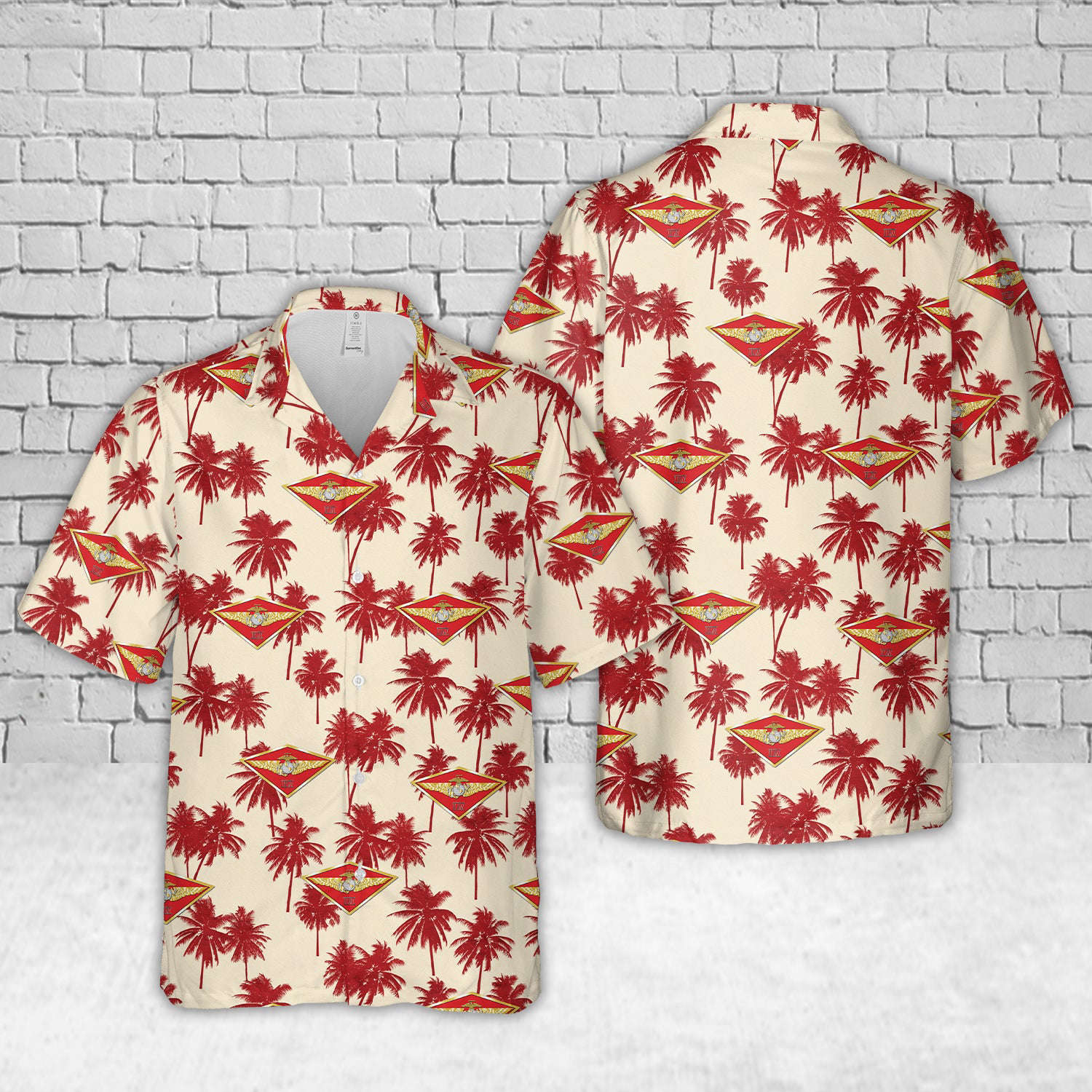 US Marine Corps 4th Marine Aircraft Wing Hawaiian Shirt Gift for Men Dad Father Gift for Men Dad Father