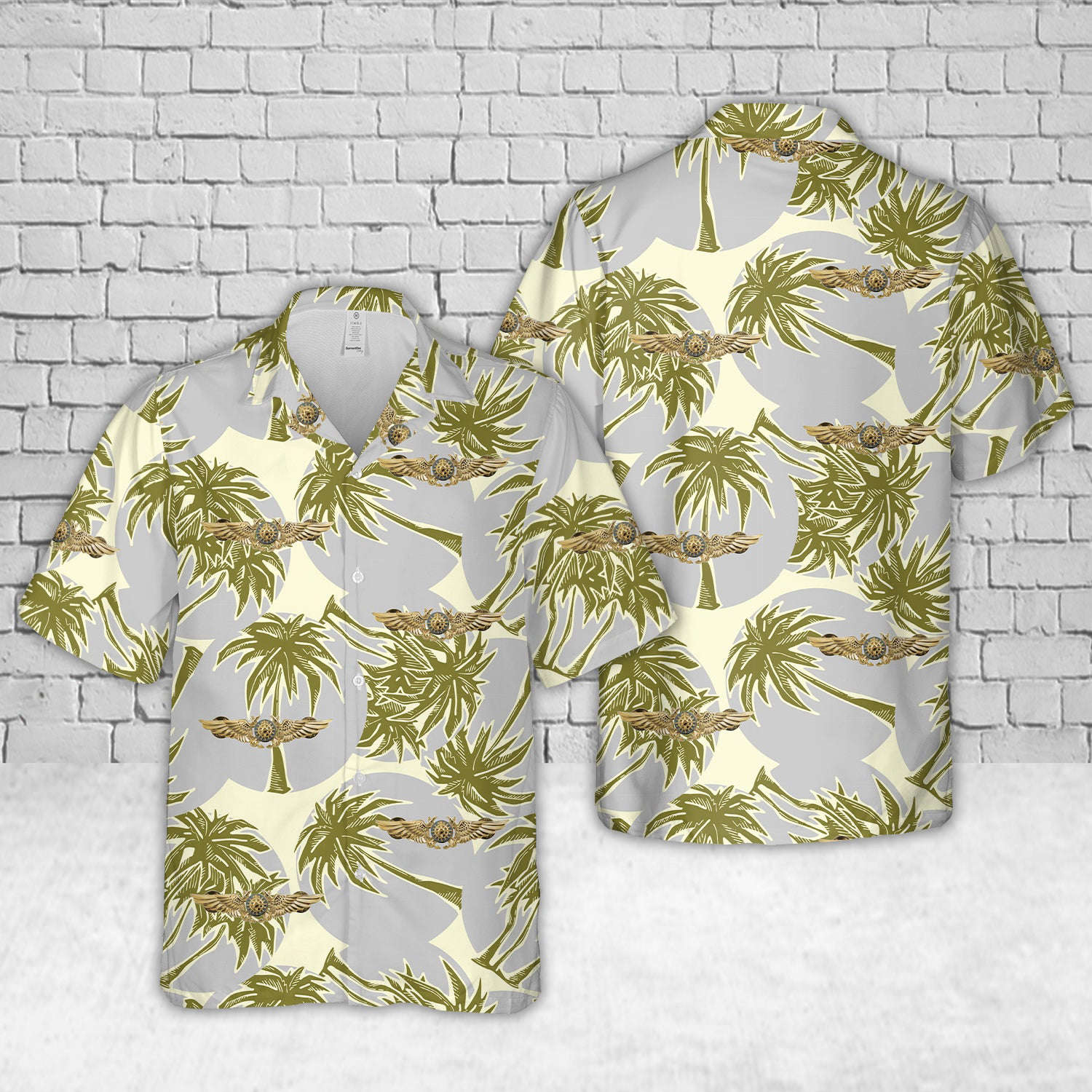 US Marine Corps Aerial Navigator Badge Hawaiian Shirt Gift for Men Dad Father Gift for Men Dad Father