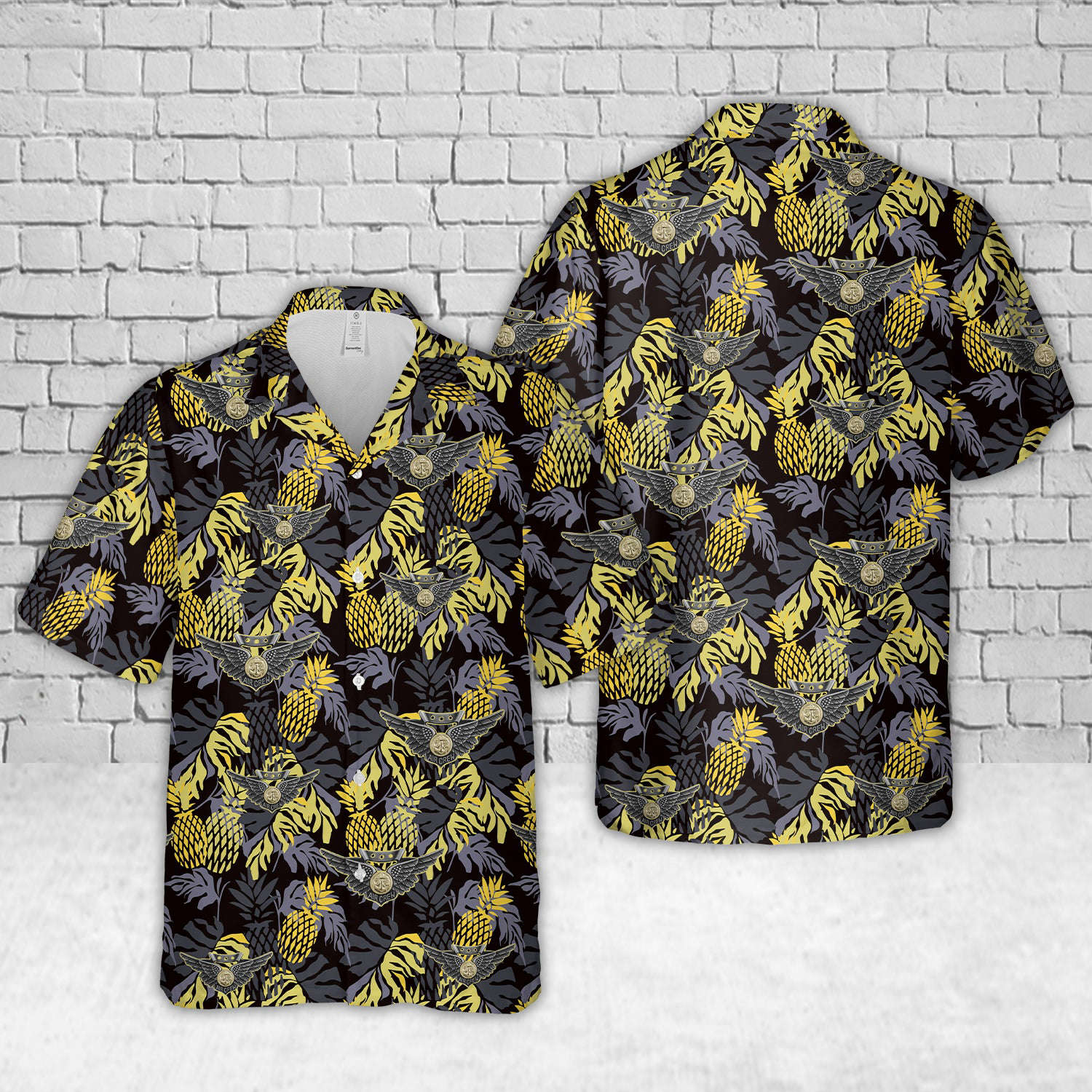 US Marine Corps Combat Aircrew Insignia Hawaiian Shirt Gift for Men Dad Father Gift for Men Dad Father