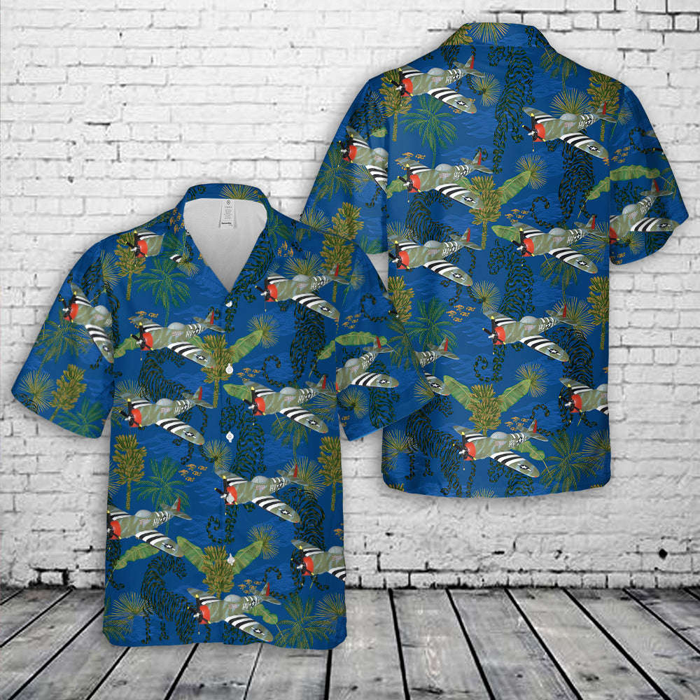 USAAF fighter-bomber airplane Republic P-47 Thunderbolt “Gabby Gabreski” Hawaiian Shirt Gift for Men Dad Father Gift for Men Dad Father