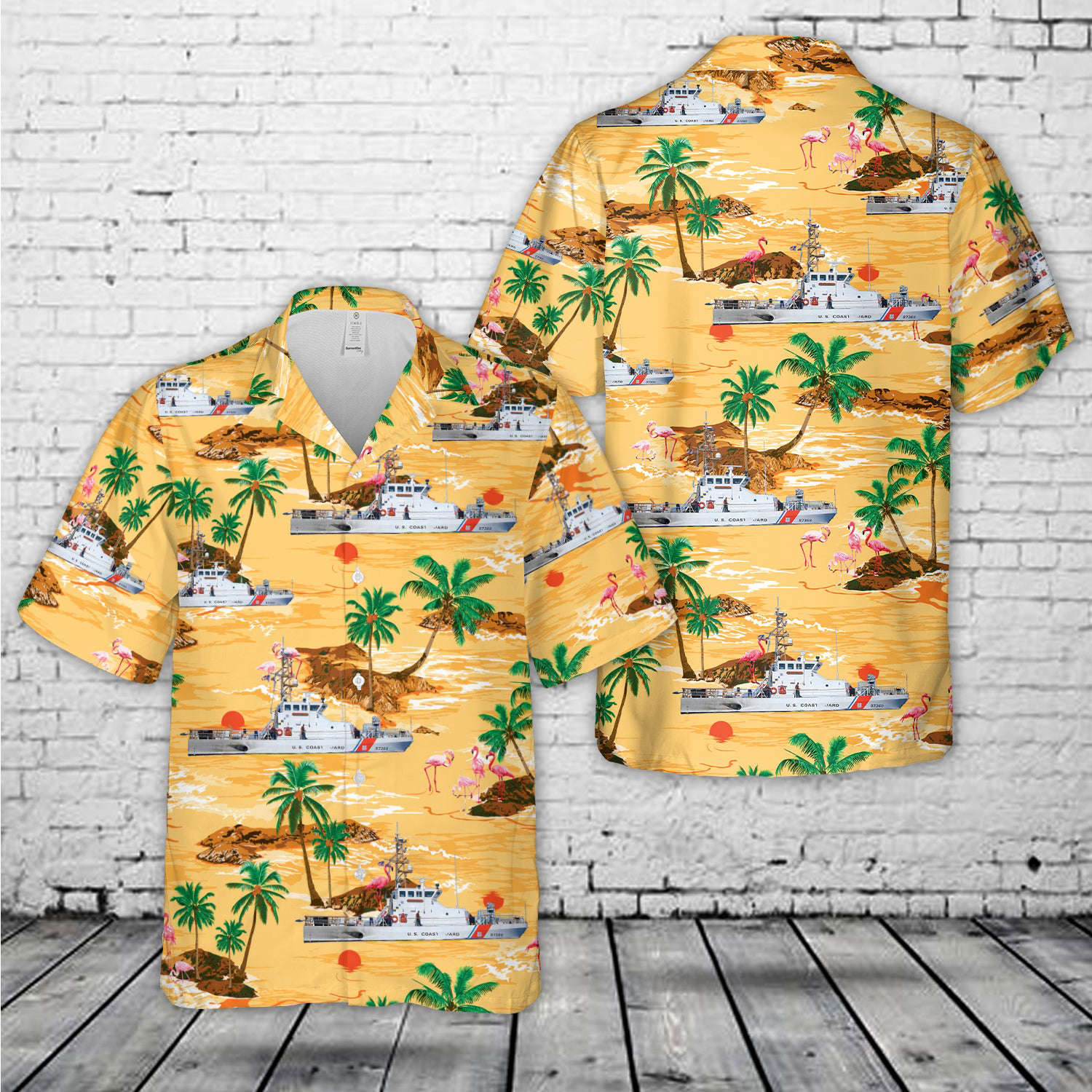 USCGC Sea Devil (WPB-87368) Hawaiian Shirt Gift for Men Dad Father Gift for Men Dad Father