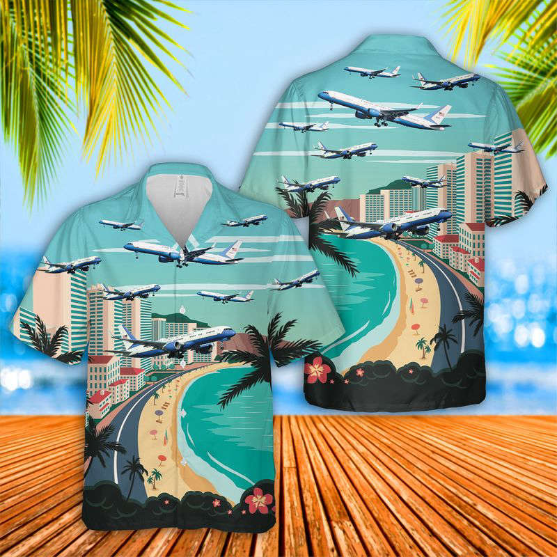 VC-32 Air Force Two Hawaiian Shirt Gift for Men Dad Father Gift for Men Dad Father
