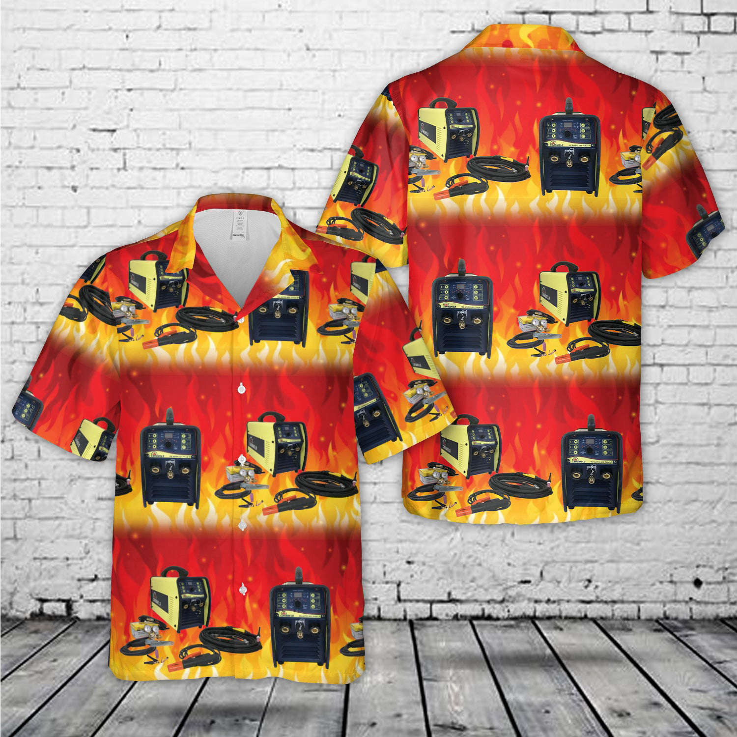 Welder Canada Canaweld TIG AC/DC 201 Pulse-D Hawaiian Shirt Gift for Men Dad Father Gift for Men Dad Father