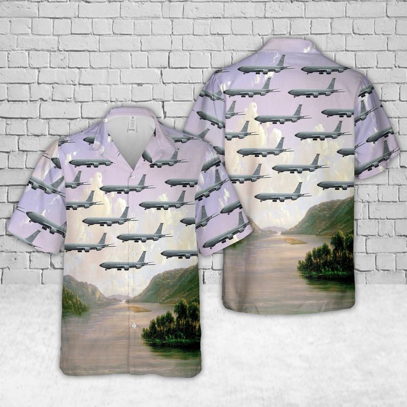 186th Air Refueling Wing Mississippi Air National Guard Hawaiian Shirt Gift for Men Dad Father Gift for Men Dad Father