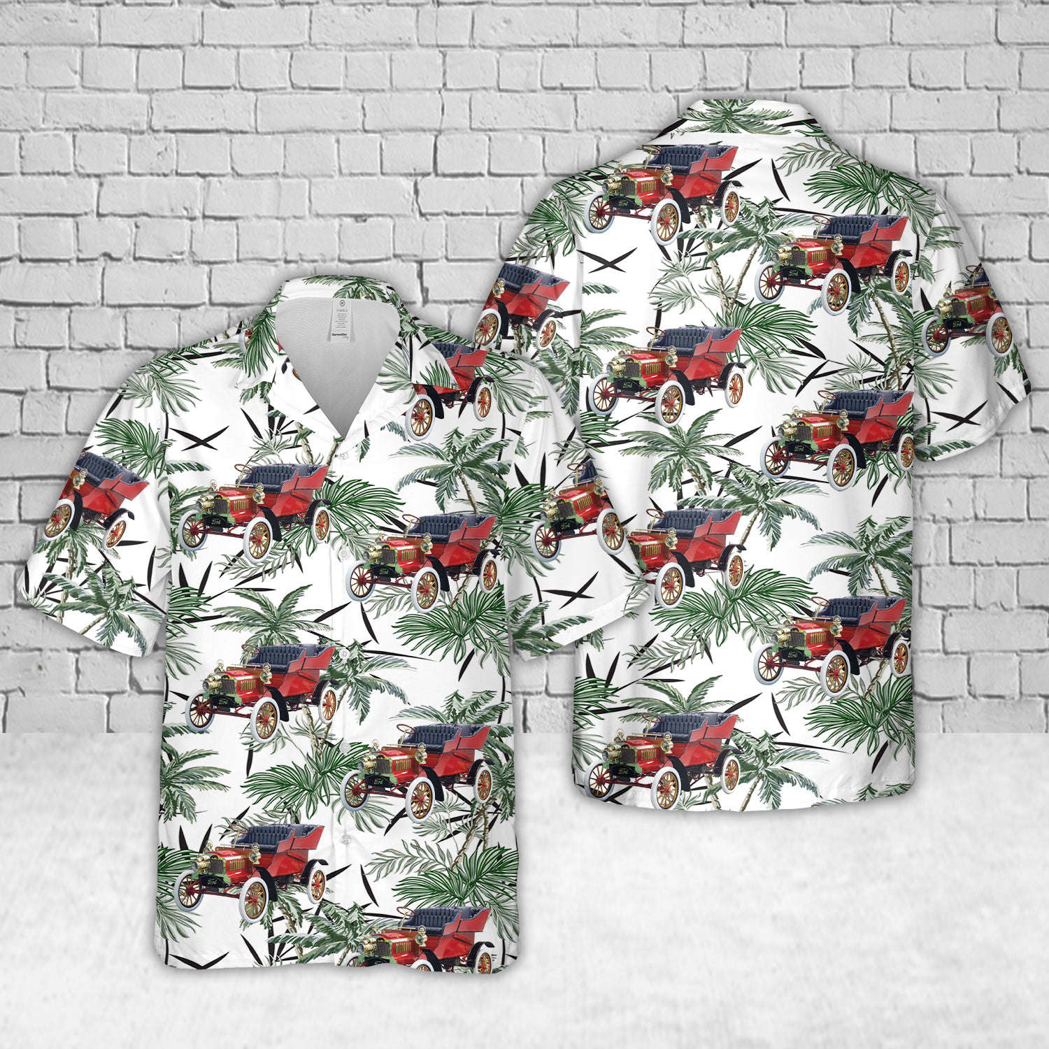 1904 Ford Model C Hawaiian Shirt Gift for Men Dad Father Gift for Men Dad Father
