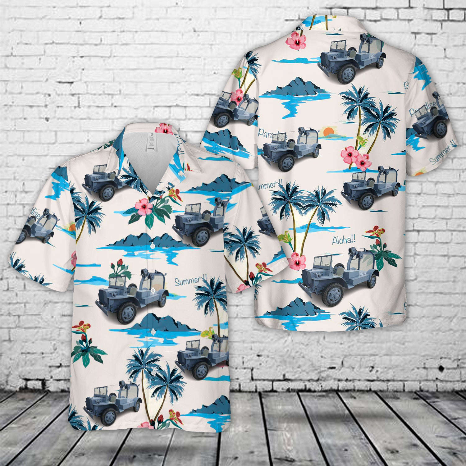 1941 Ford GTB WW2 Bomb Service Truck military Hawaiian Shirt Gift for Men Dad Father Gift for Men Dad Father