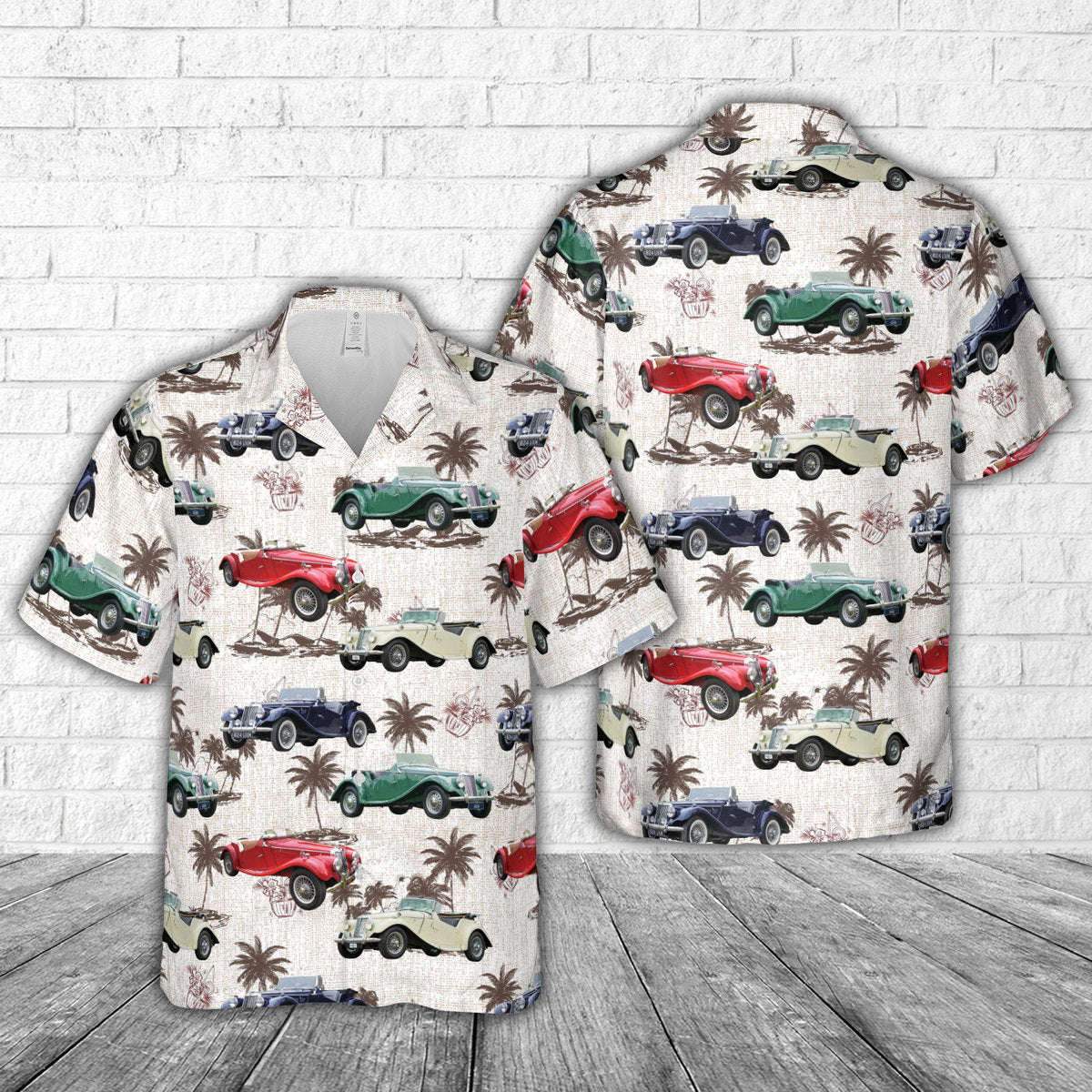 1954 MG TF 1250 Hawaiian Shirt Gift for Men Dad Father Gift for Men Dad Father