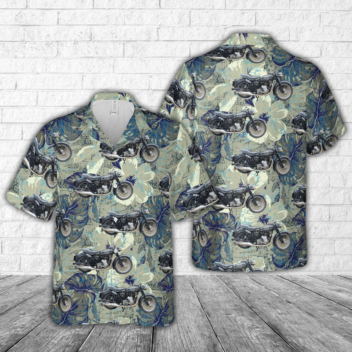 1954 Velocette MSS Hawaiian Shirt Gift for Men Dad Father Gift for Men Dad Father