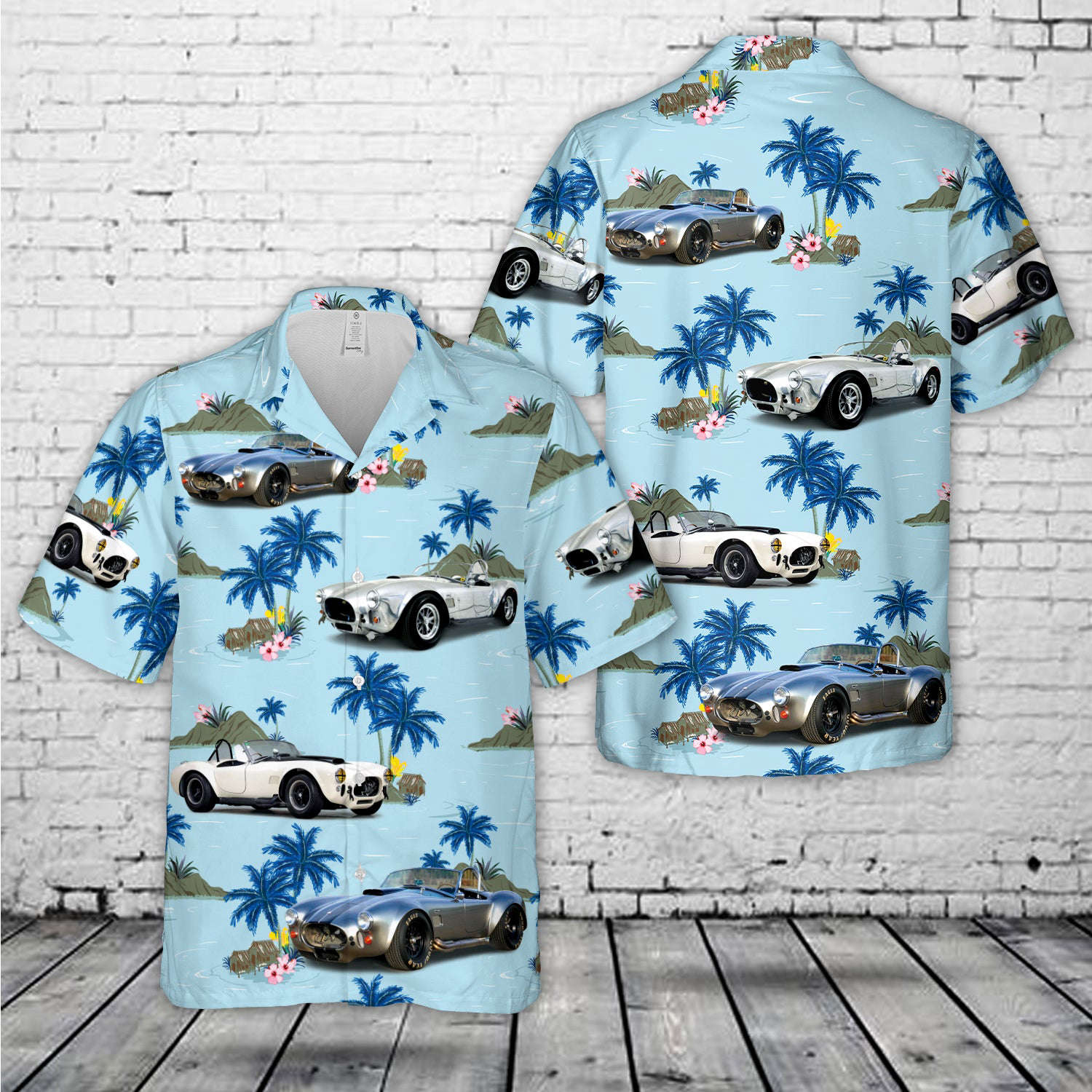 1965 Shelby Cobra Hawaiian Shirt Gift for Men Dad Father Gift for Men Dad Father