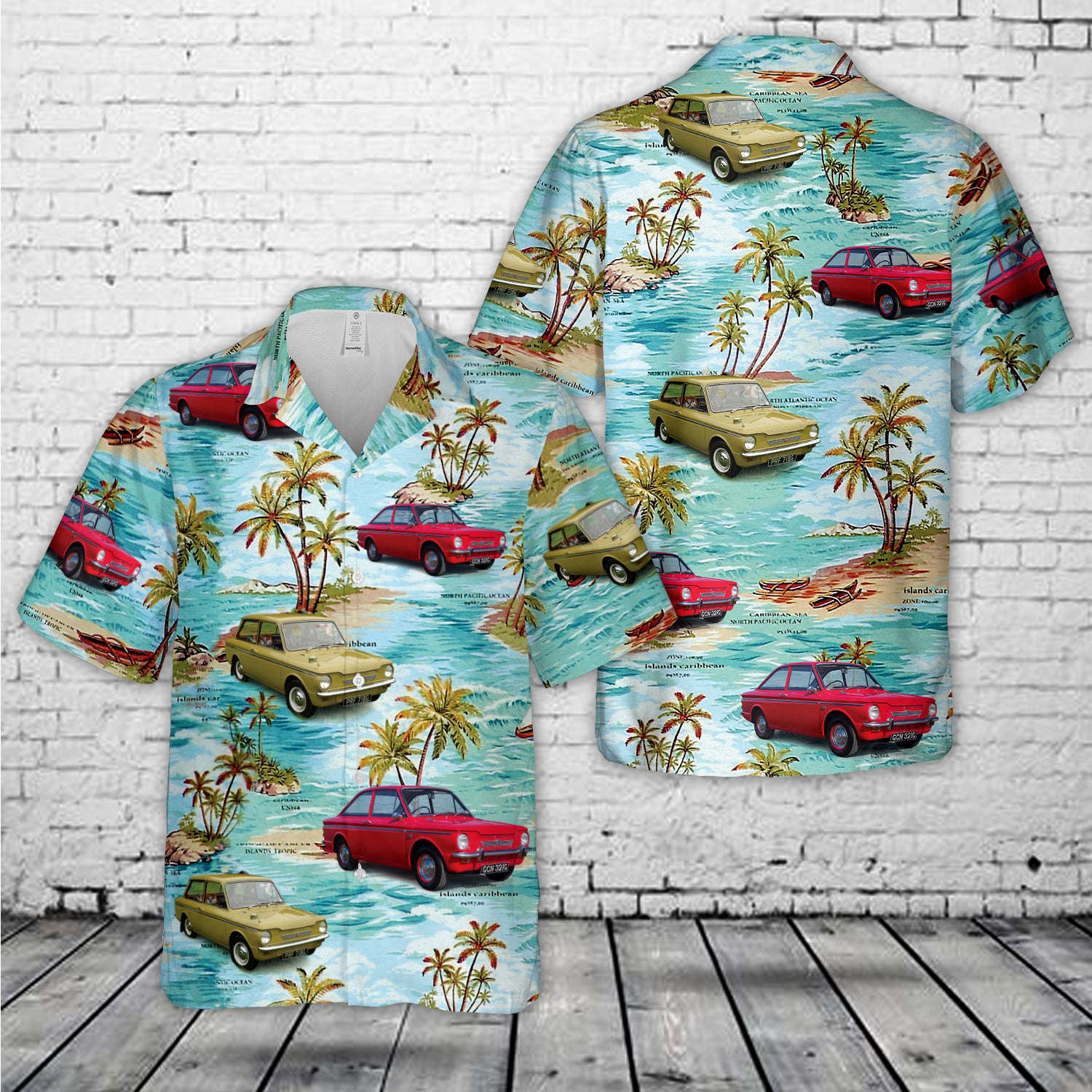 1968 Hillman Imp Hawaiian Shirt Gift for Men Dad Father Gift for Men Dad Father