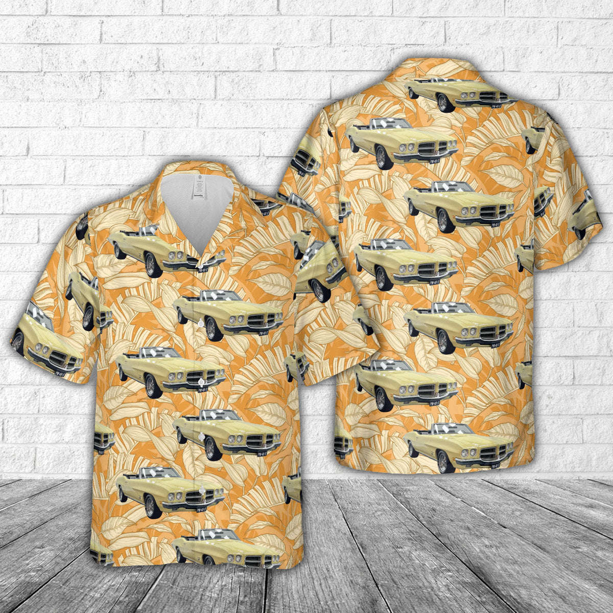 1972 Pontiac Le Mans Cabriolet Hawaiian Shirt Gift for Men Dad Father Gift for Men Dad Father